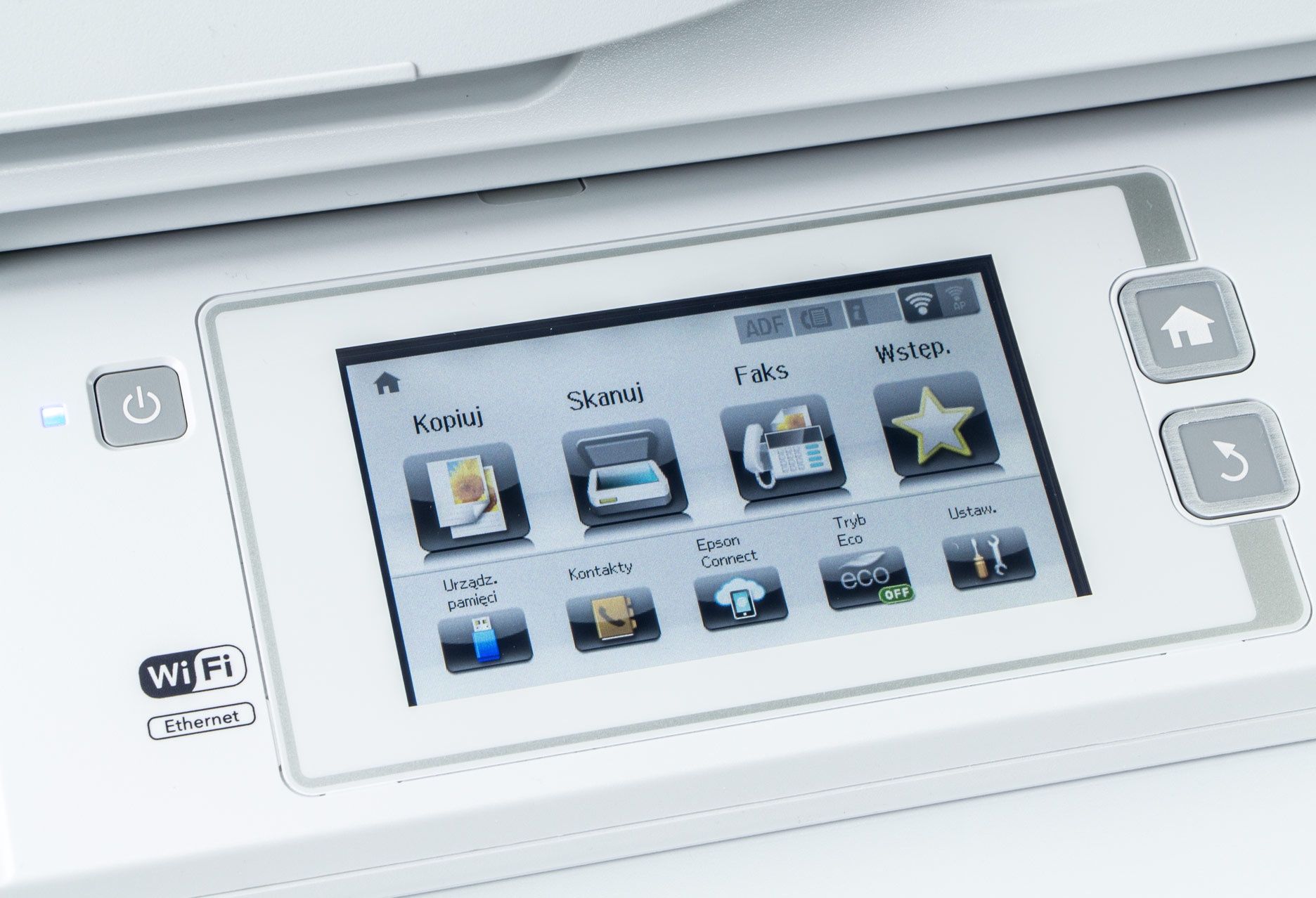 Epson WorkForce Pro WF-6590DWF ekran