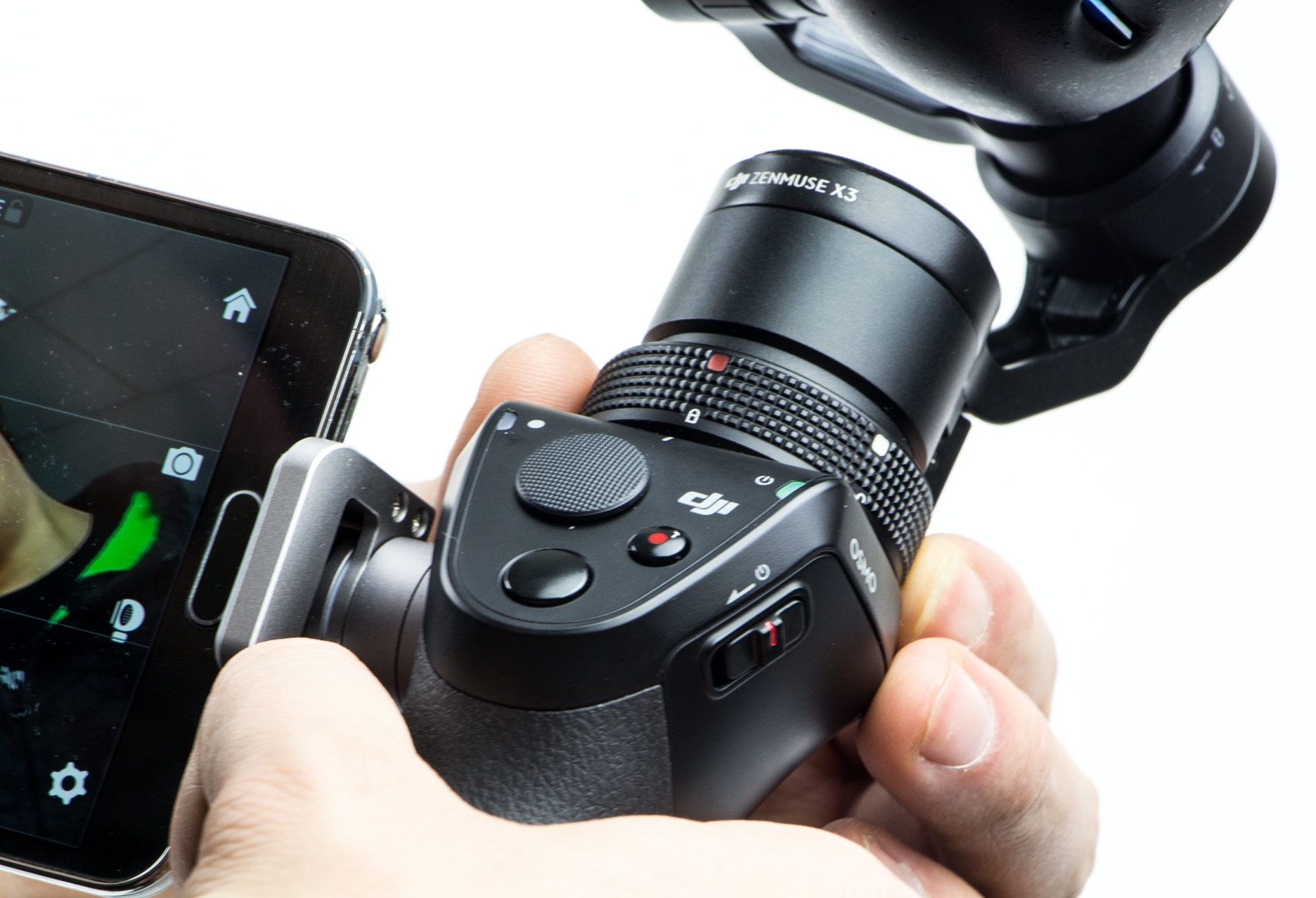 Dji Osmo - zabezpieczenie mocowania kamery