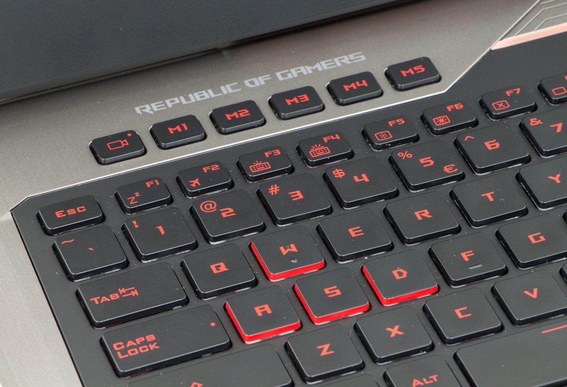 ASUS G752VS-GC064T WASD i klawisze makro