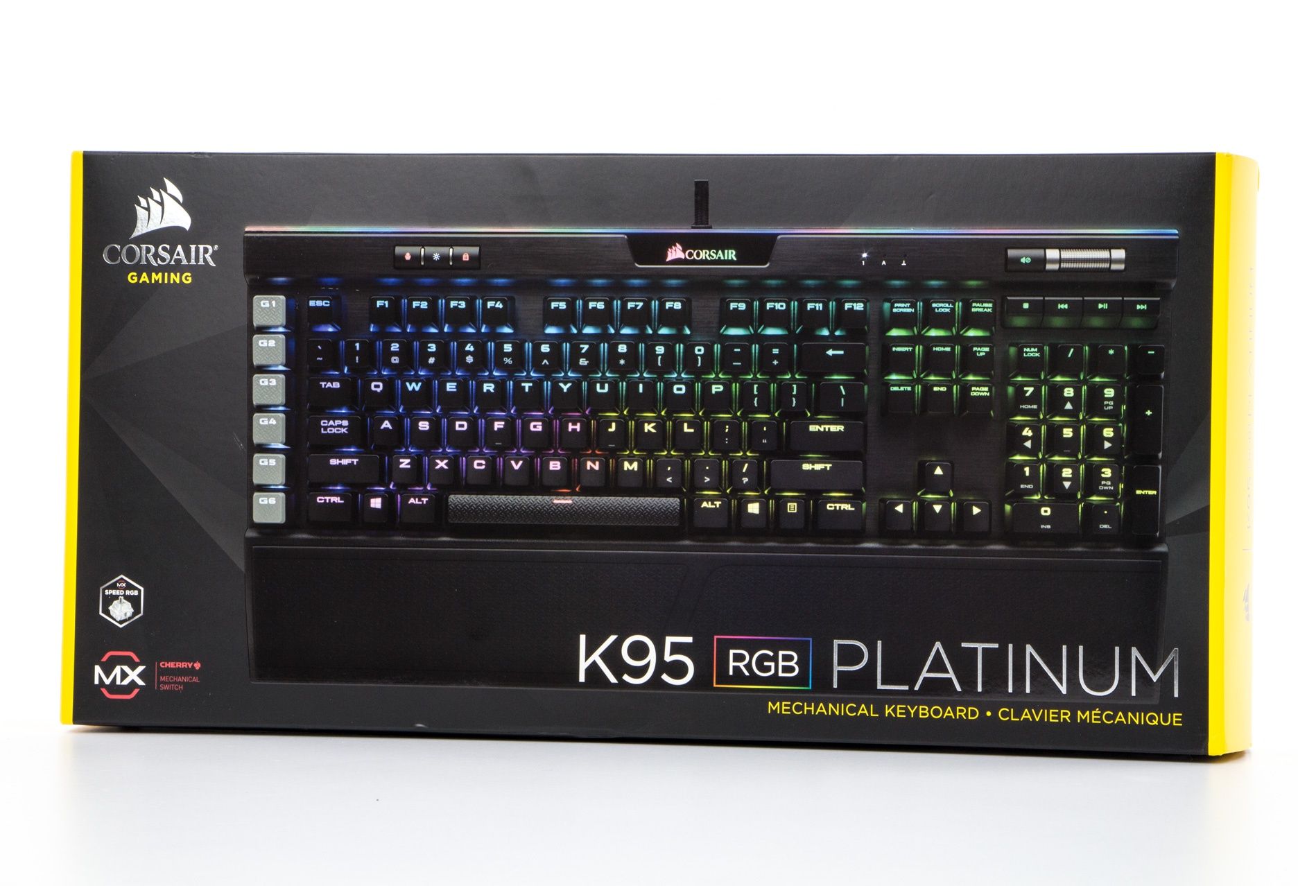 Corsair K95 RGB Platinum - pudełko