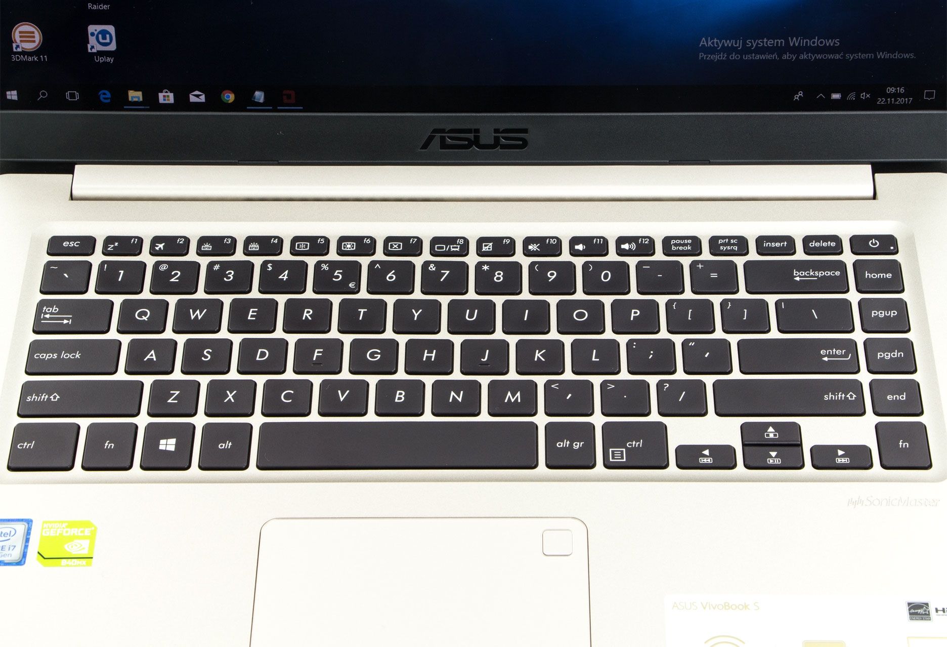 Asus VivoBook S15 klawiatura