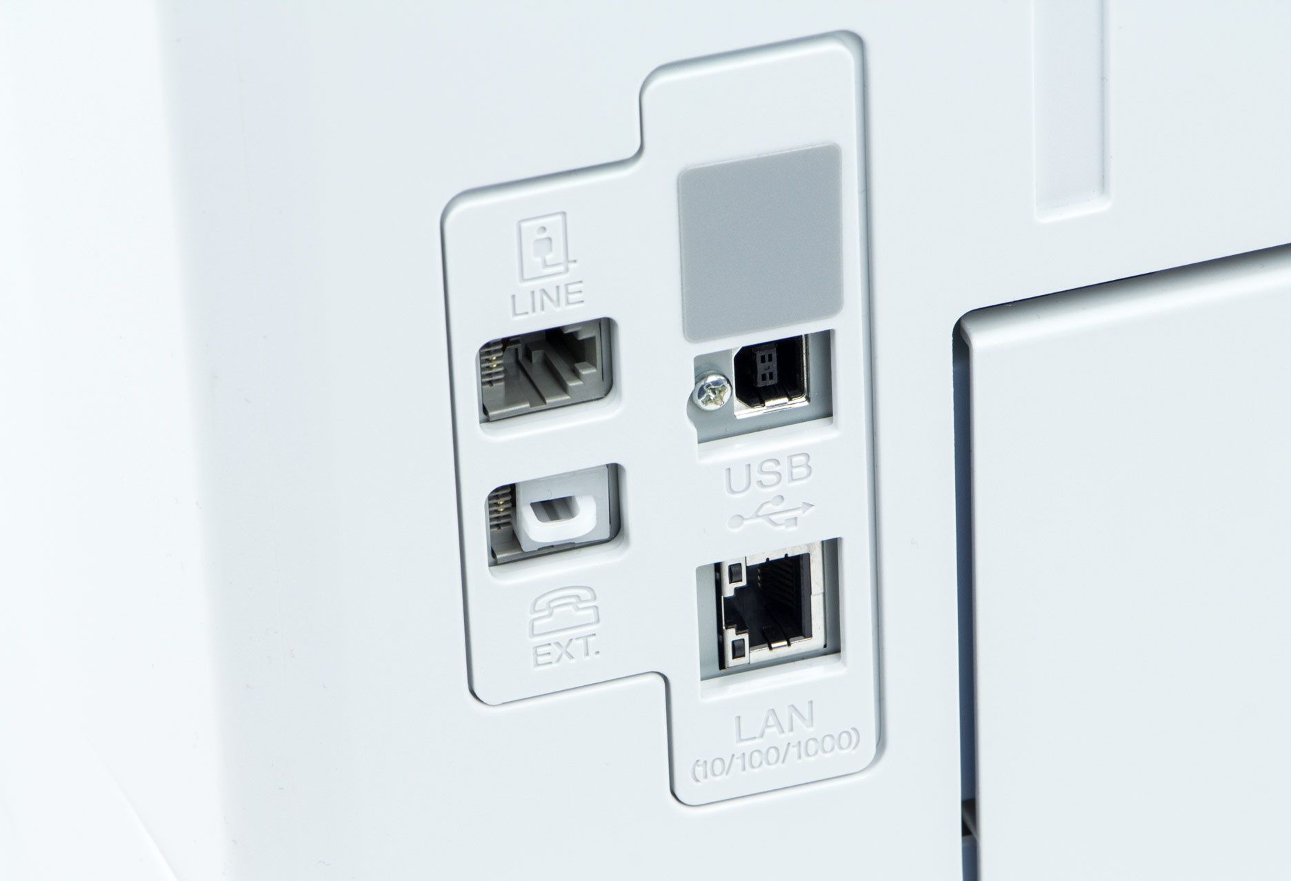 Epson WorkForce Pro WF-6590DWF złącza tył