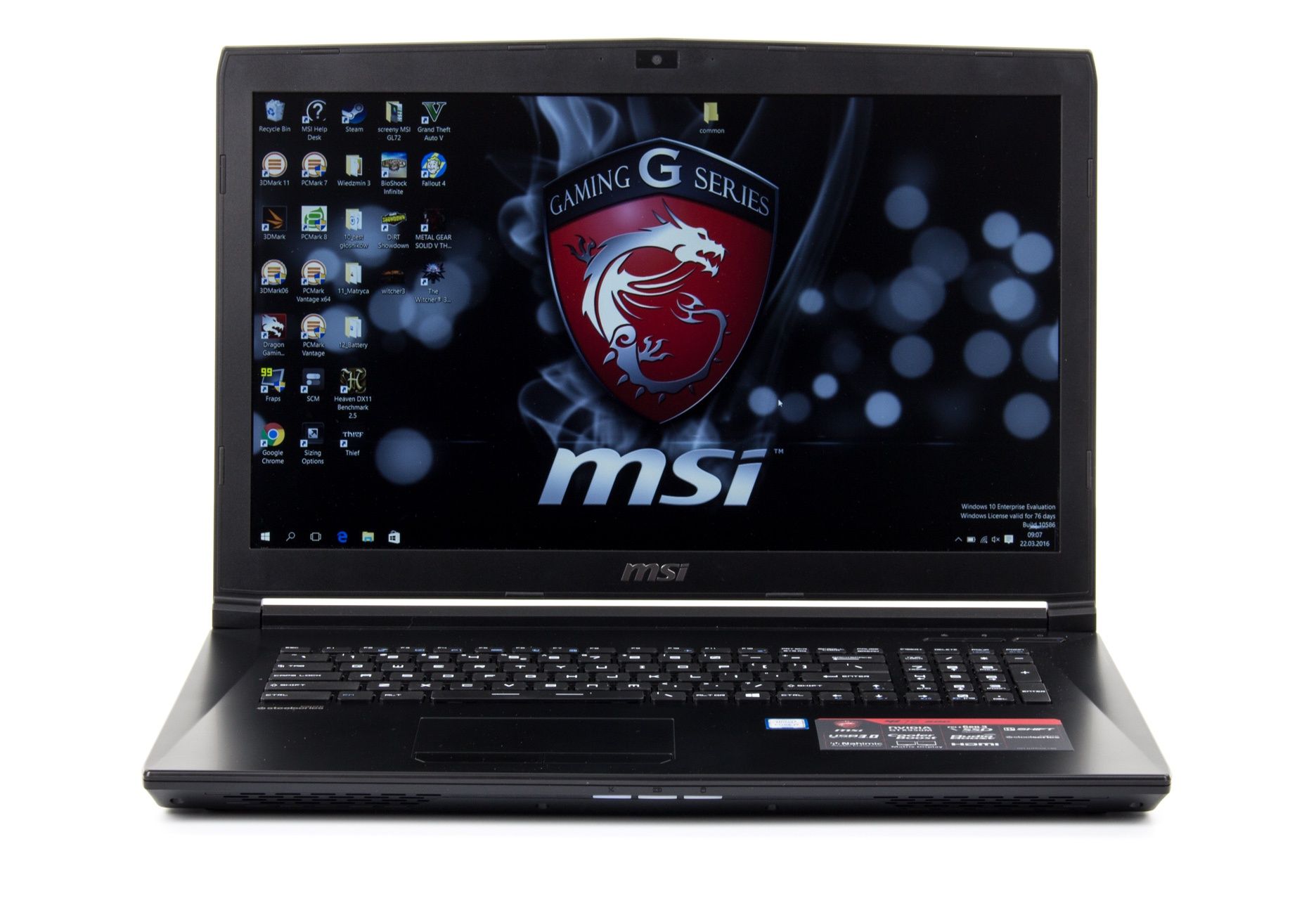 MSI GL72 6QD-039XPL przód