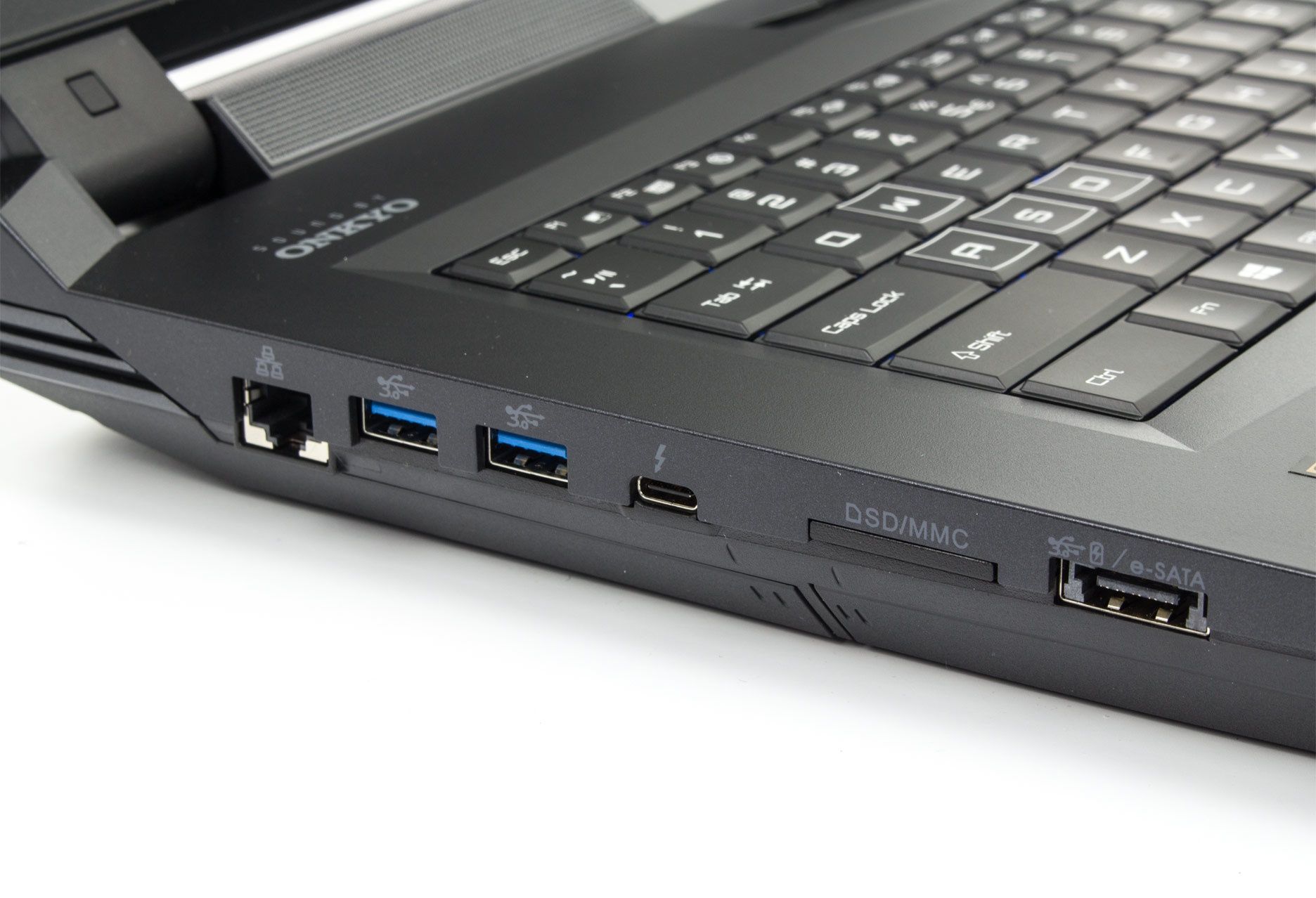 Hyperbook X77DM-G lewy bok