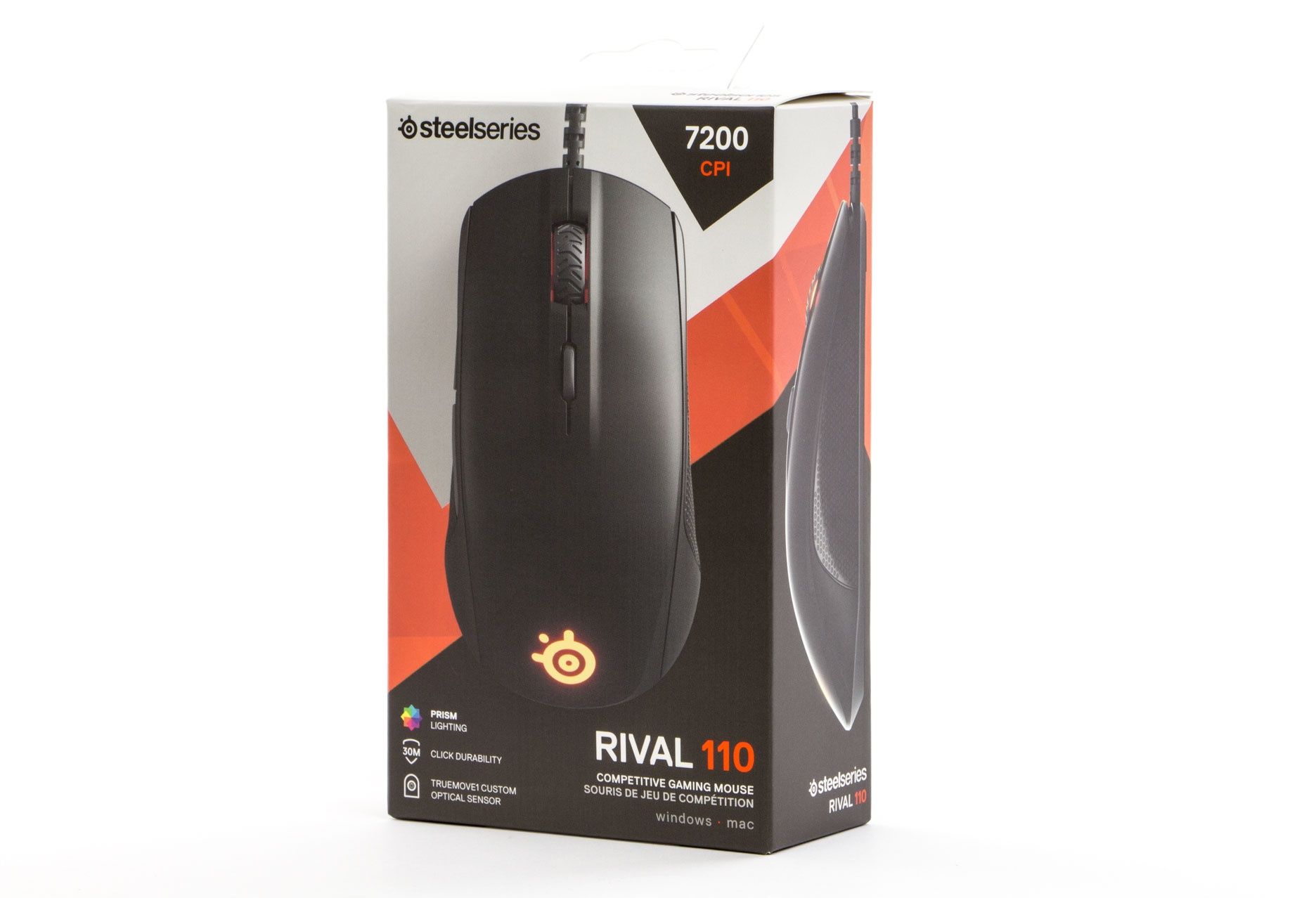 SteelSeries Rival 110 - pudełko z myszką