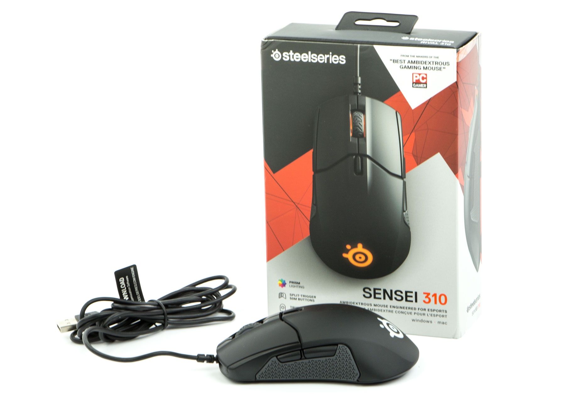 Steelseries Sensei 310 - pudełko i zawartość