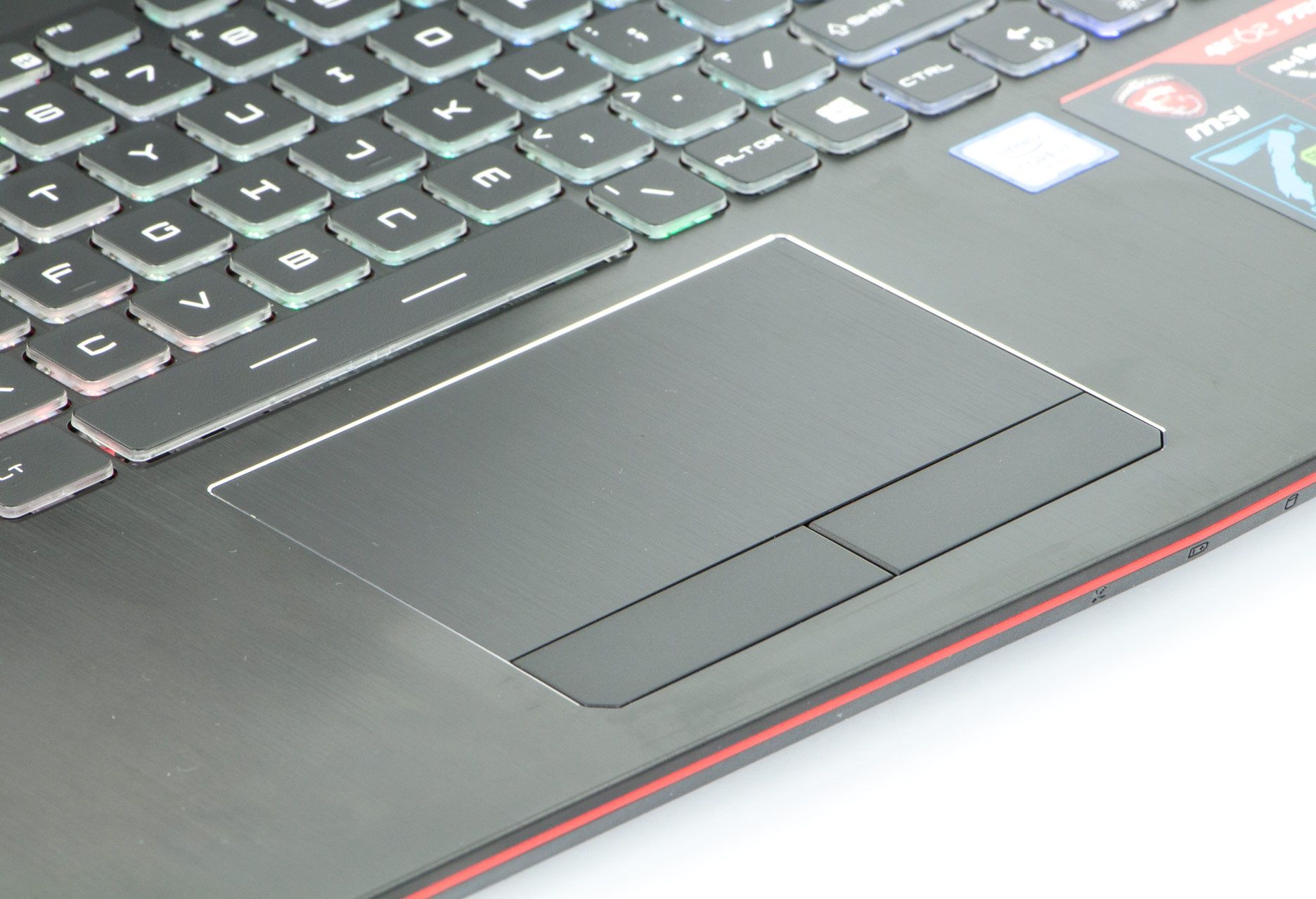 MSI GE62 7RE Apache Pro touchpad