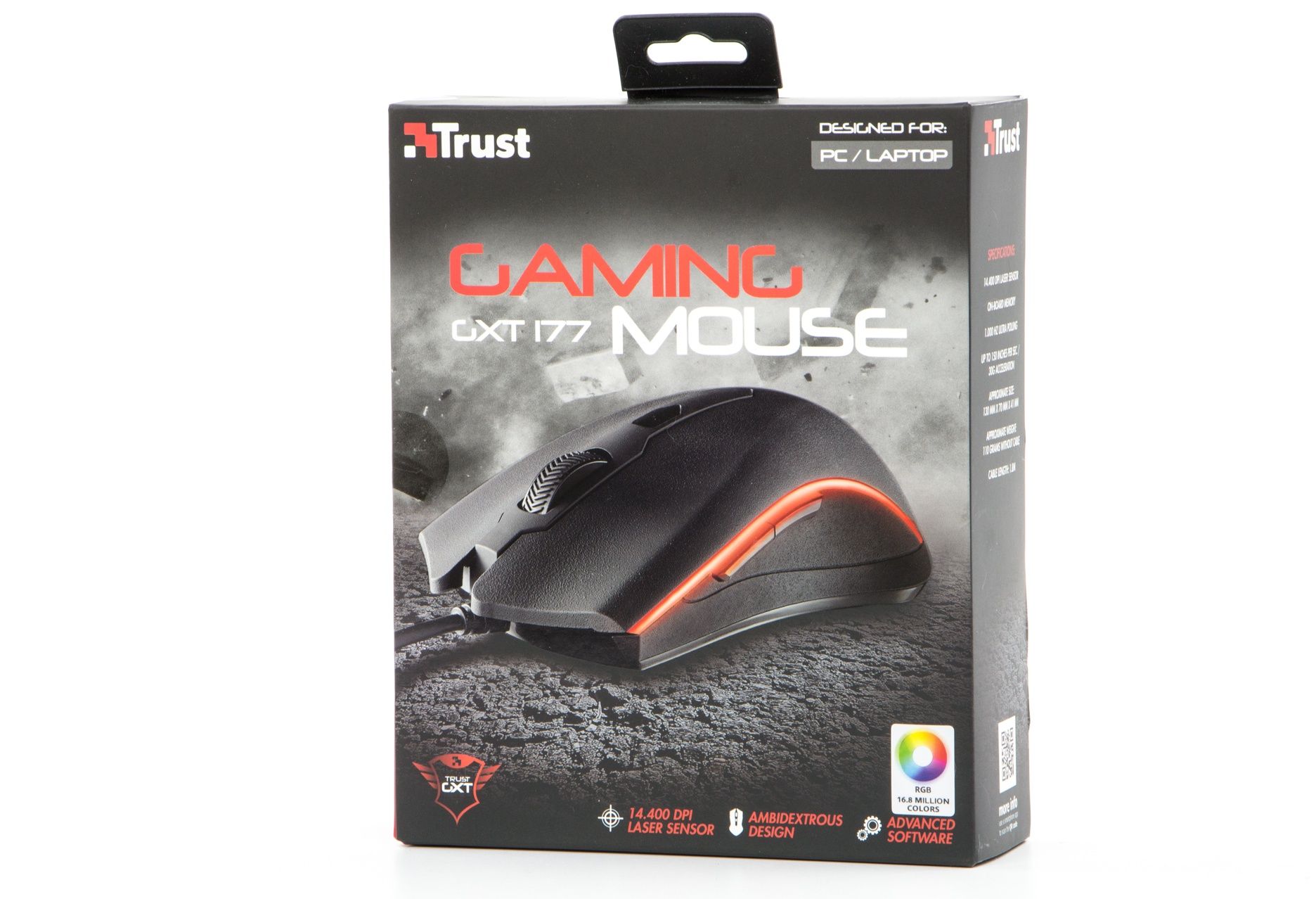 Trust GXT 177 Gaming Mouse - pudełko