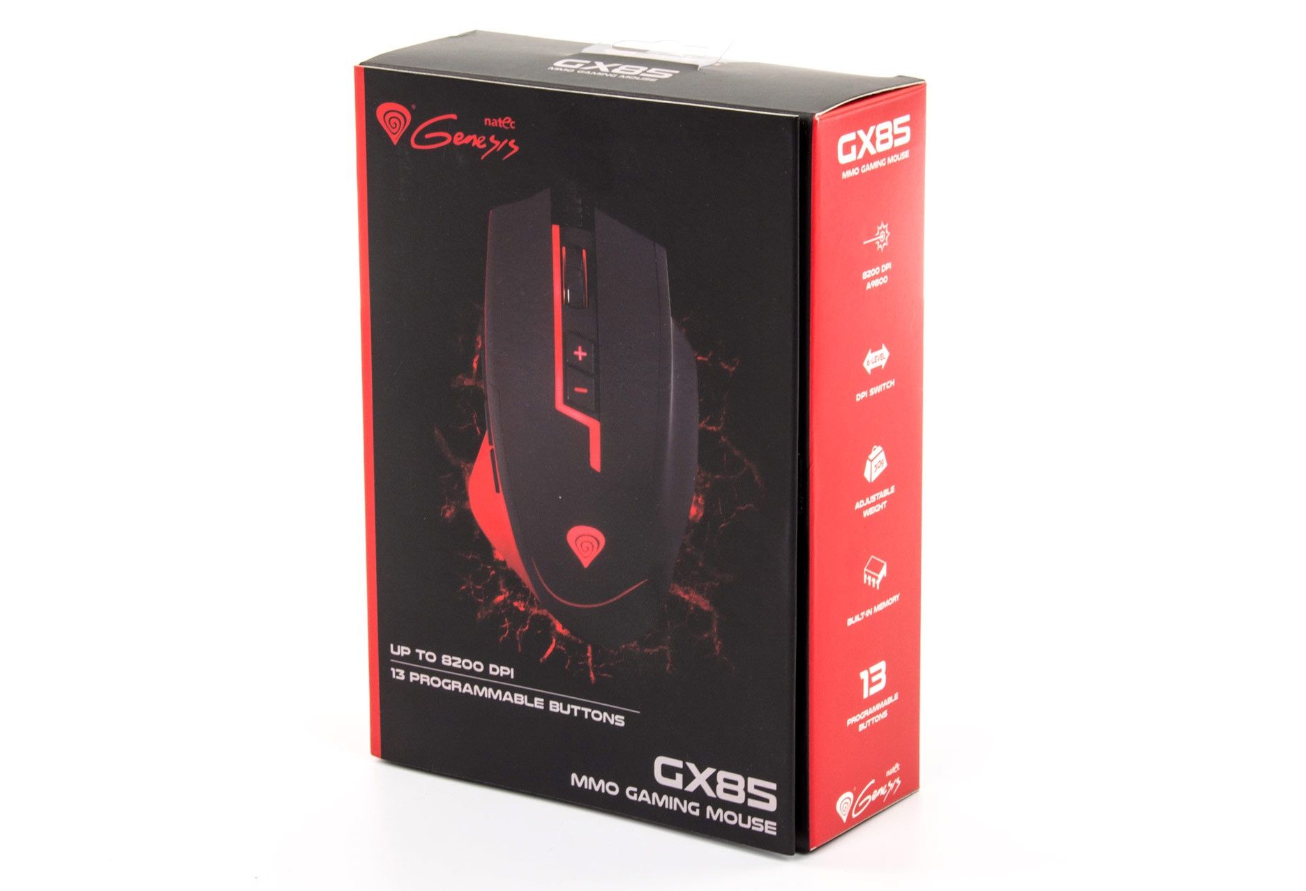 Natec Genesis GX85 front pudełka