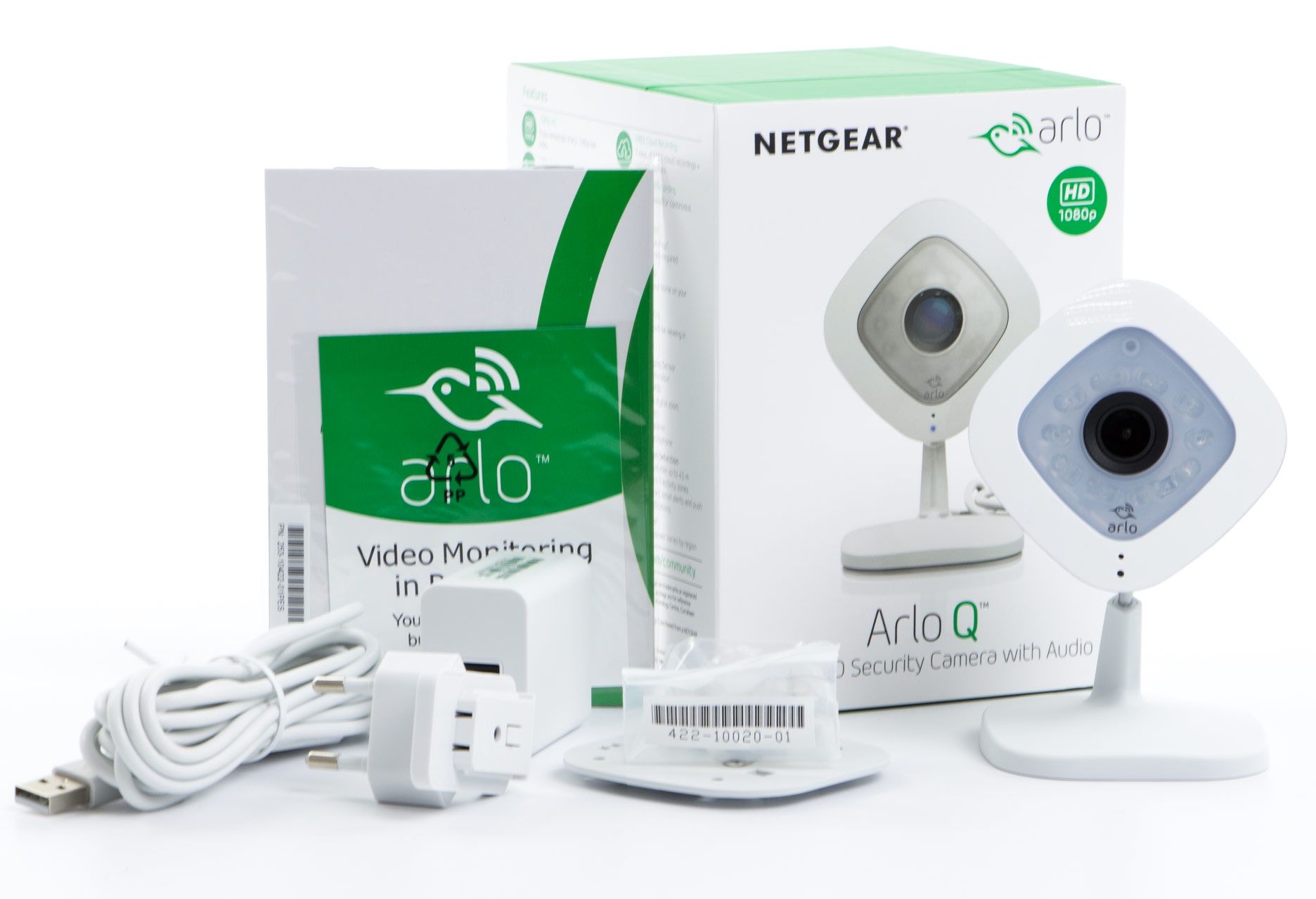 Netgear Arlo Q VMC3040 - zawartość opakowania