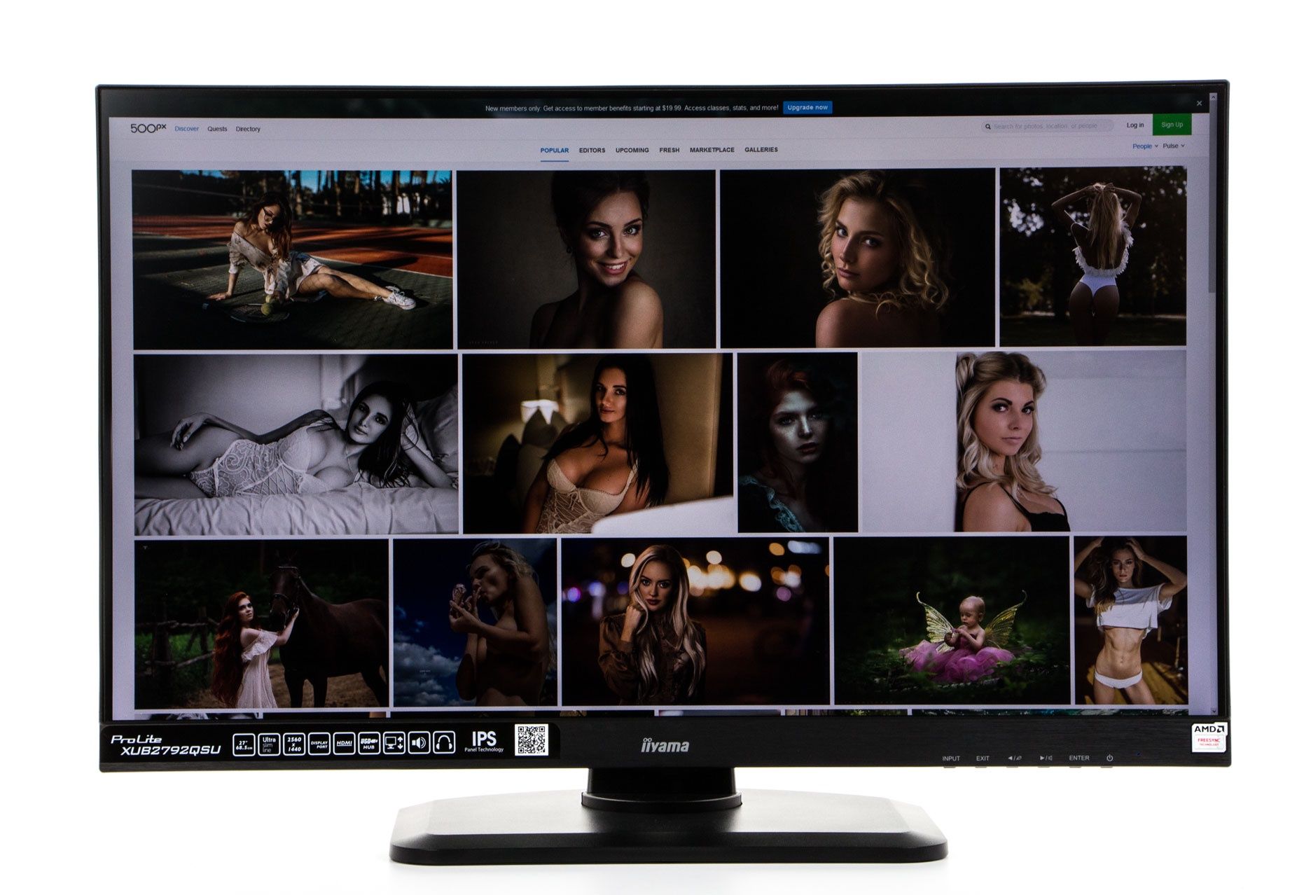 iiyama ProLite XUB2792QSU przód