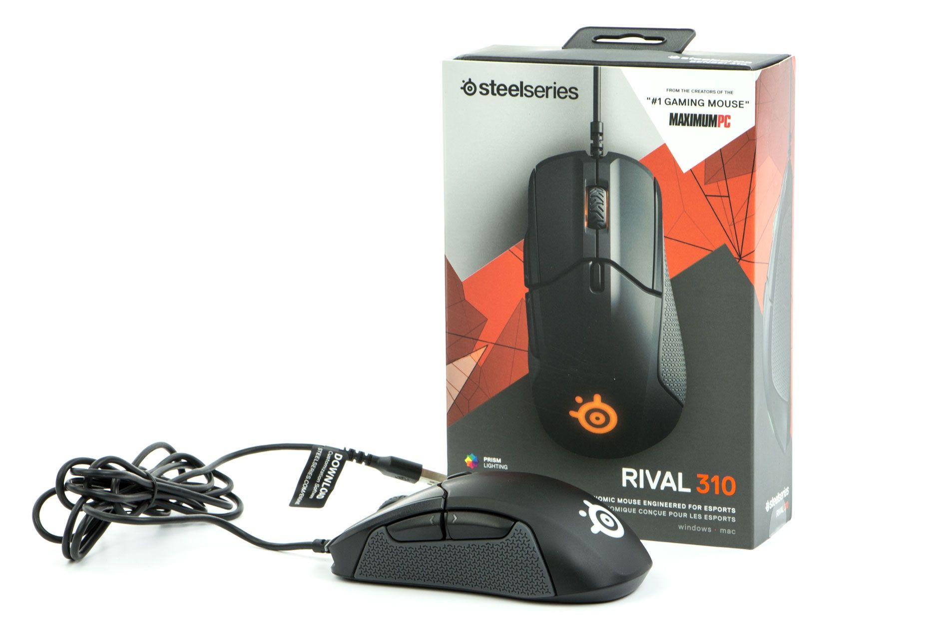Steelseries Rival 310 - pudełko i zawartość