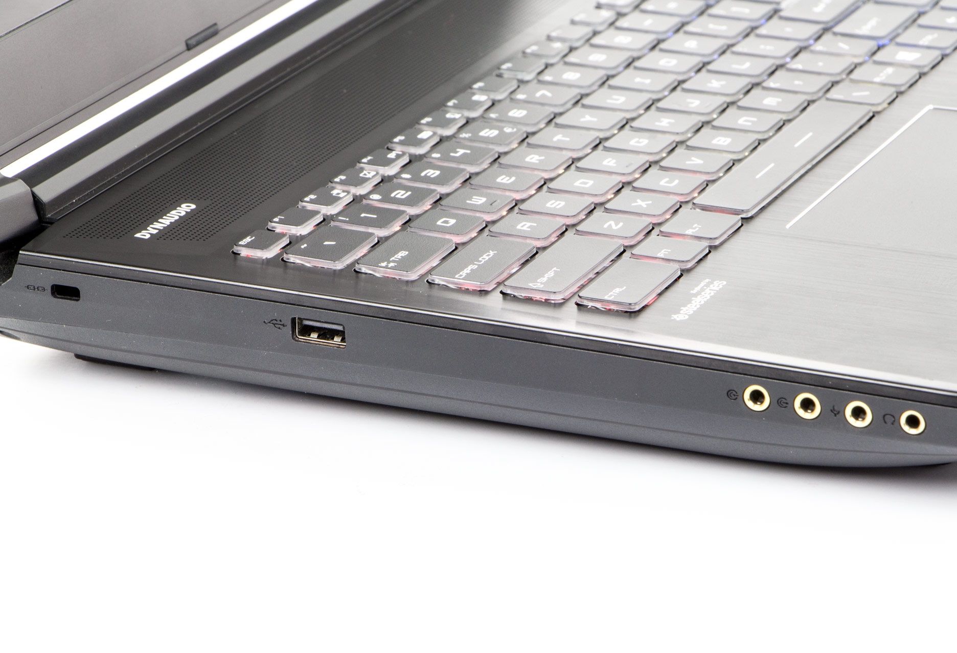 MSI GT73VR 6RE lewy bok
