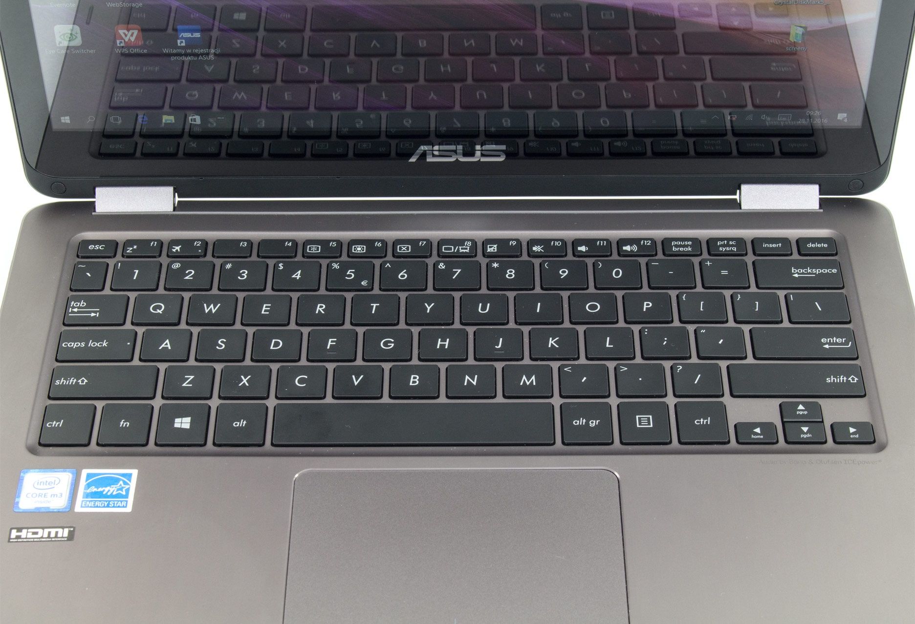 Asus Zenbook Flip UX360CA klawiatura