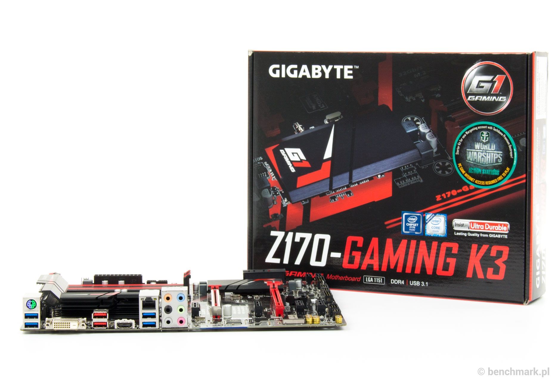 Gigabyte GA-Z170-Gaming K3 płyta główna opakowanie