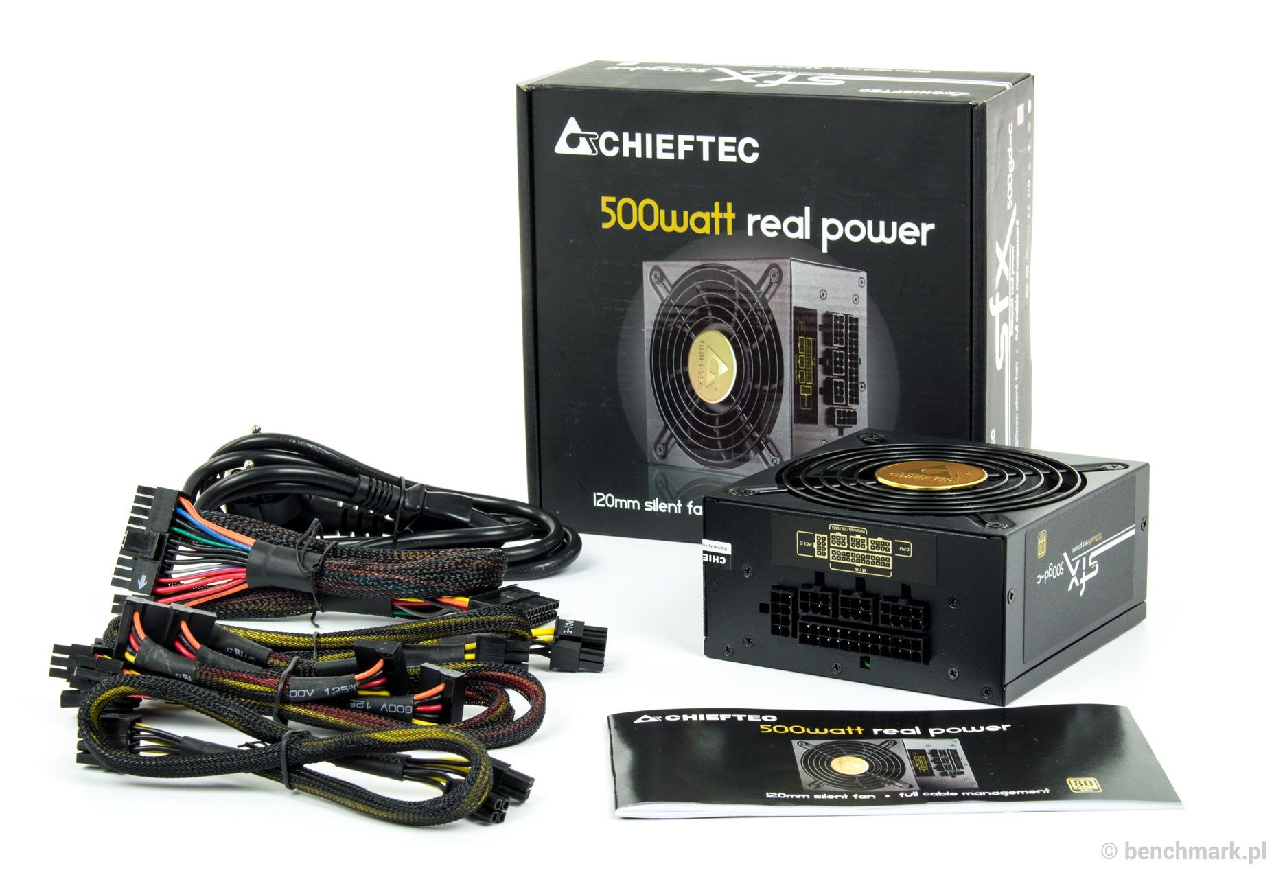 Chieftec Smart SFX-500GD-C zasilacz - wyposażenie