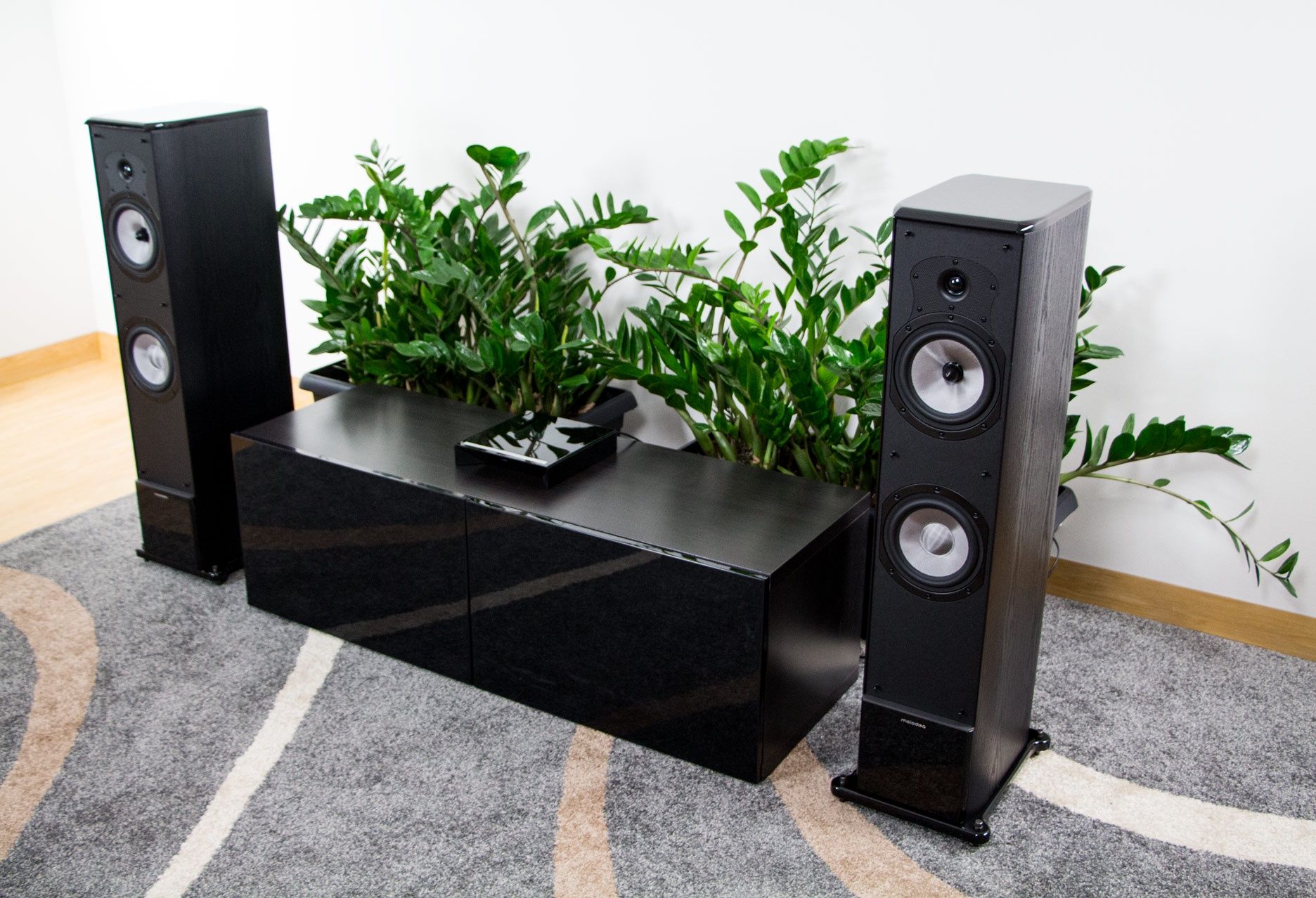 Melodika BL40 MKII ustawione w salonie