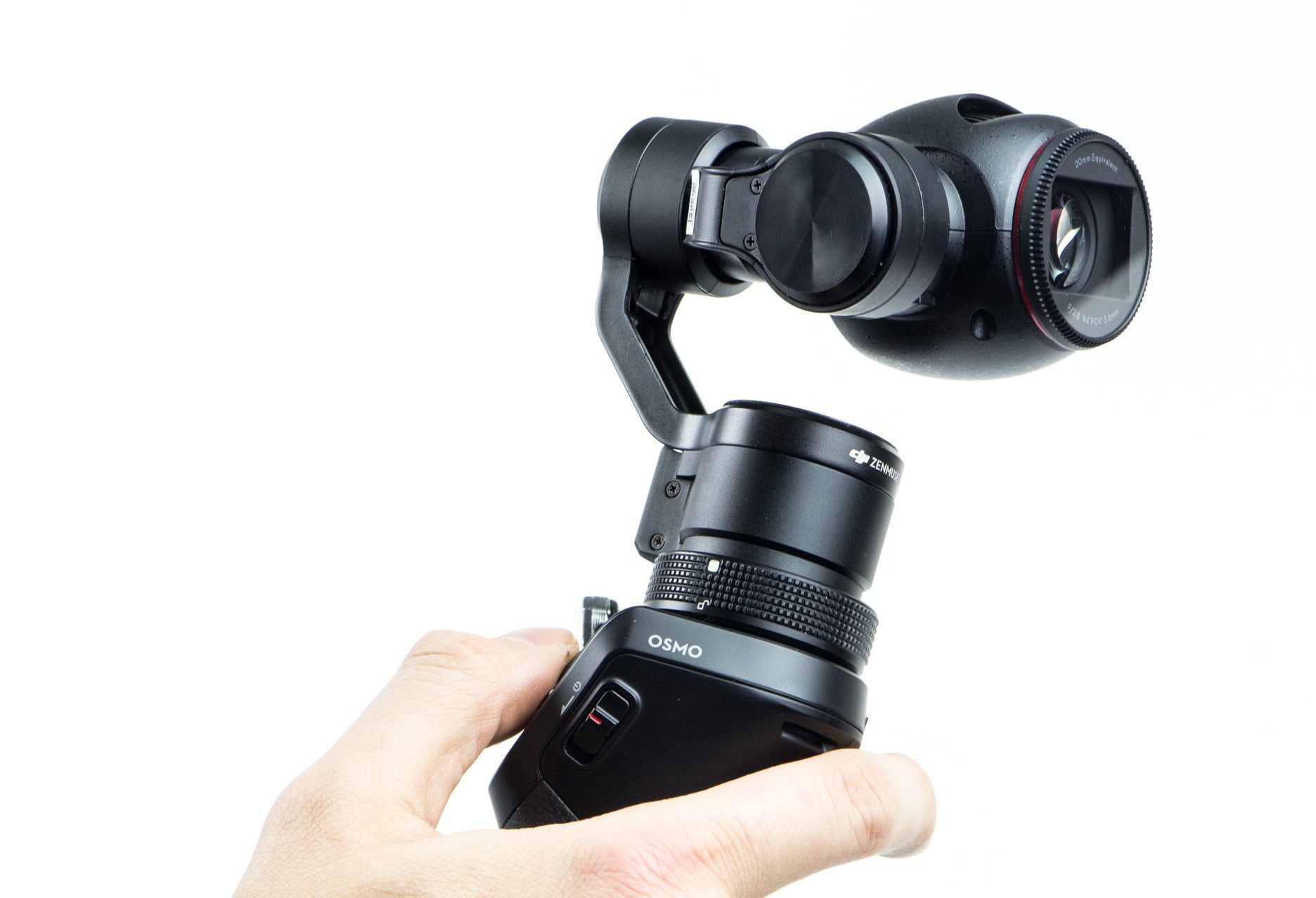 Dji Osmo - panoramowanie z pomocą manipulatora