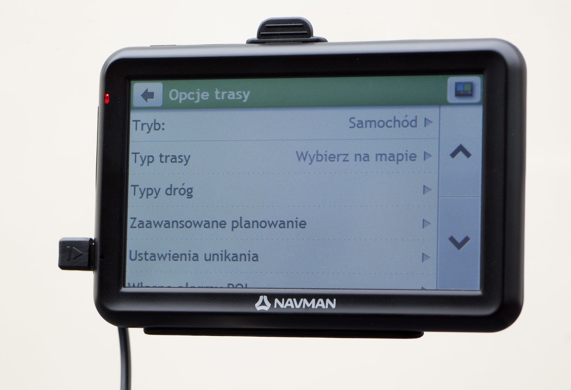 NAVMAN 5000 LM - opcje
