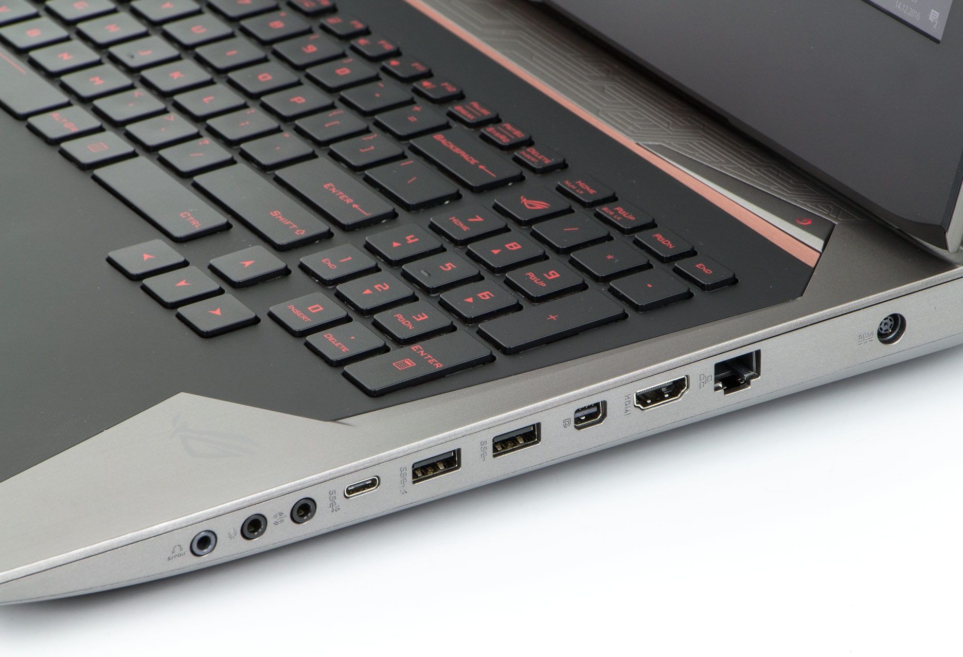 ASUS G752VS-GC064T prawy bok