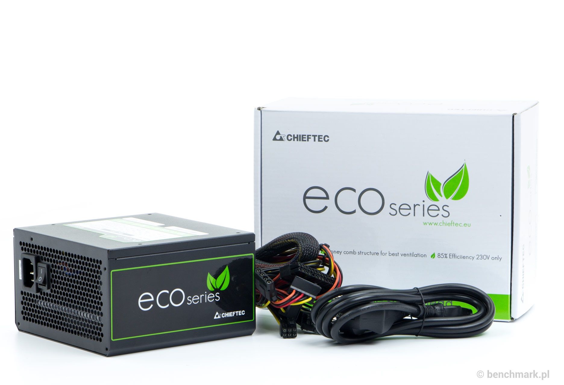 Chieftec ECO GPE-600S 600 W zasilacz - opakowanie