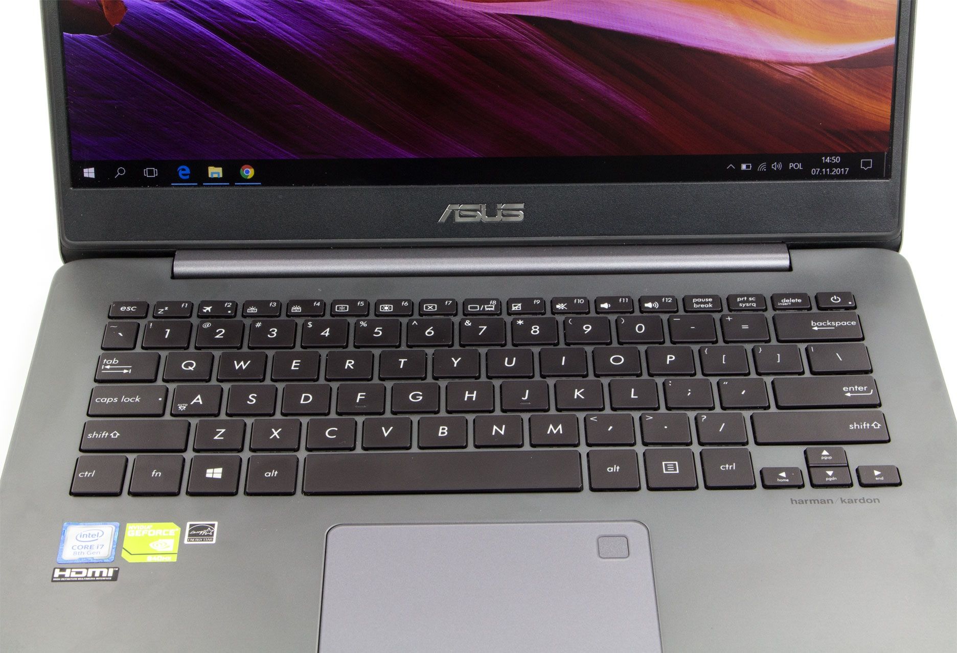 Asus Zenbook UX430U klawiatura