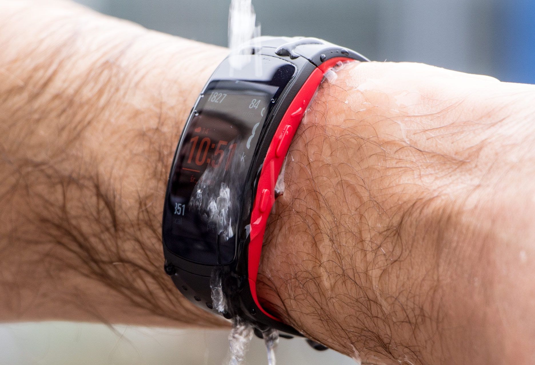 Samsung Gear Fit2 Pro wodoszczelność