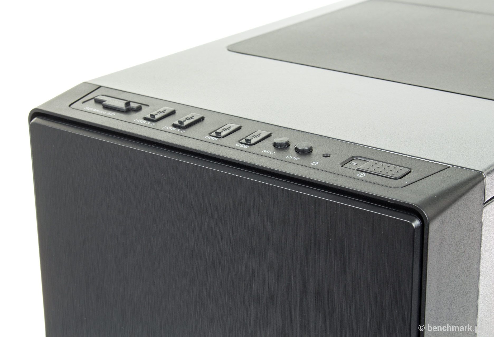 SilentiumPC Pax M70 Pure Black obudowa panel I/O