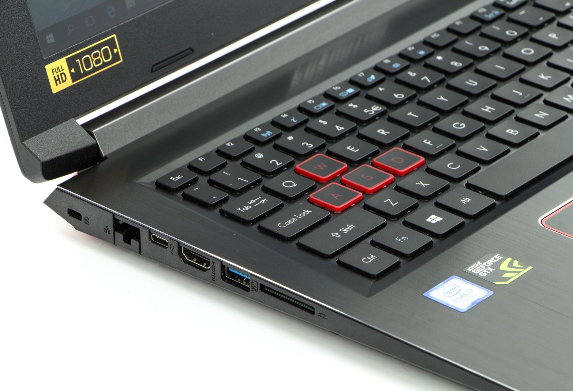 Acer Predator Helios 300 lewy bok