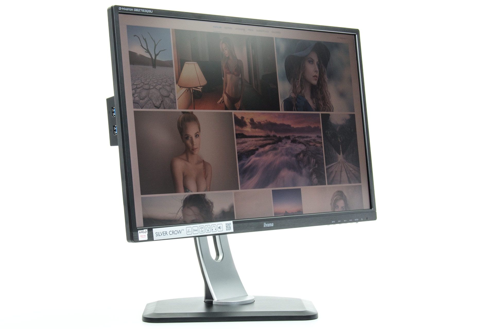 iiyama G-Master GB2783QSU Silver Crow kąty widzenia