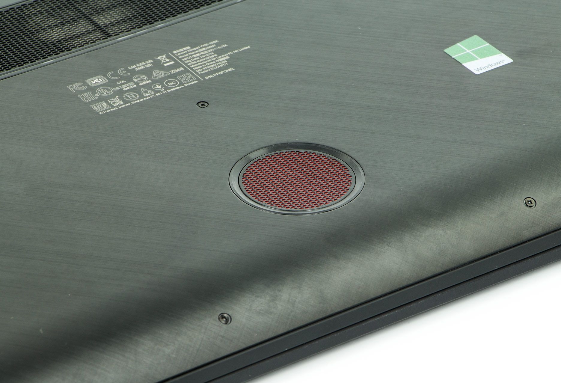 Lenovo Y700-15ISK subwoofer