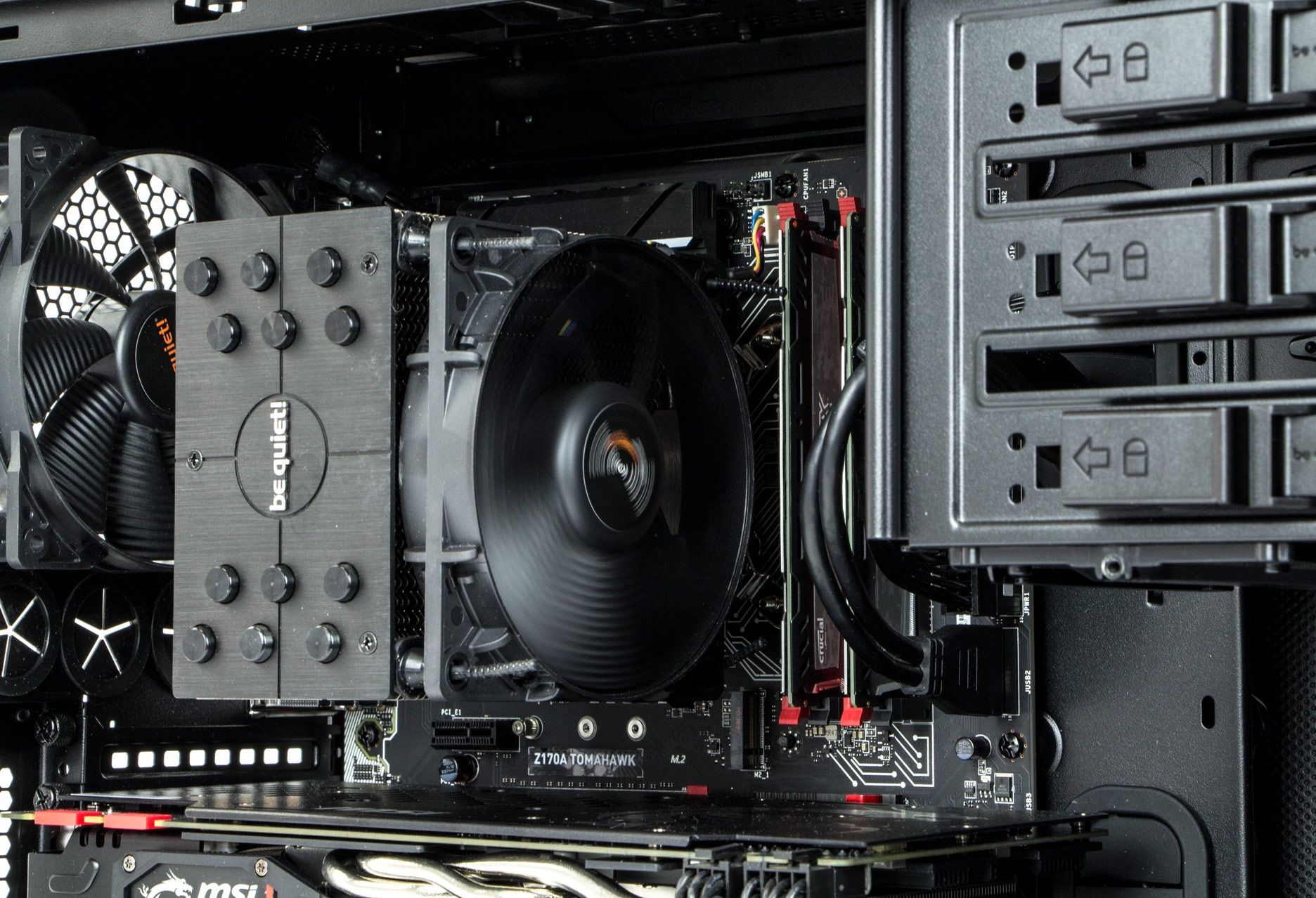 MSI Optimus - system chłodzenia od be quiet!
