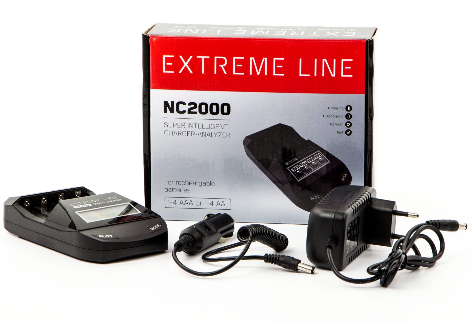 Ładowarka Extreme Line NC2000 - zawartość opakowania