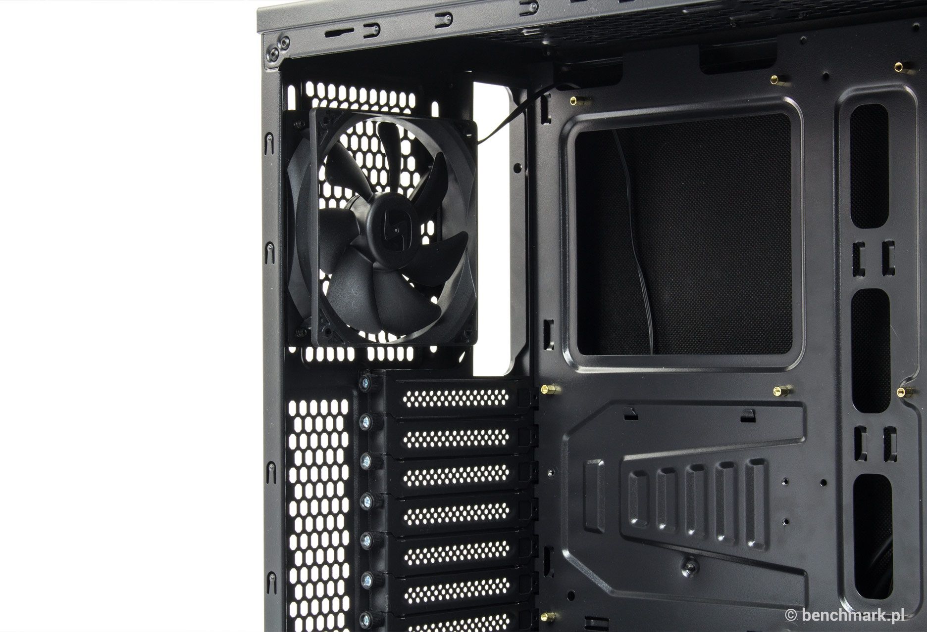 SilentiumPC Pax M70 Pure Black obudowa wnętrze
