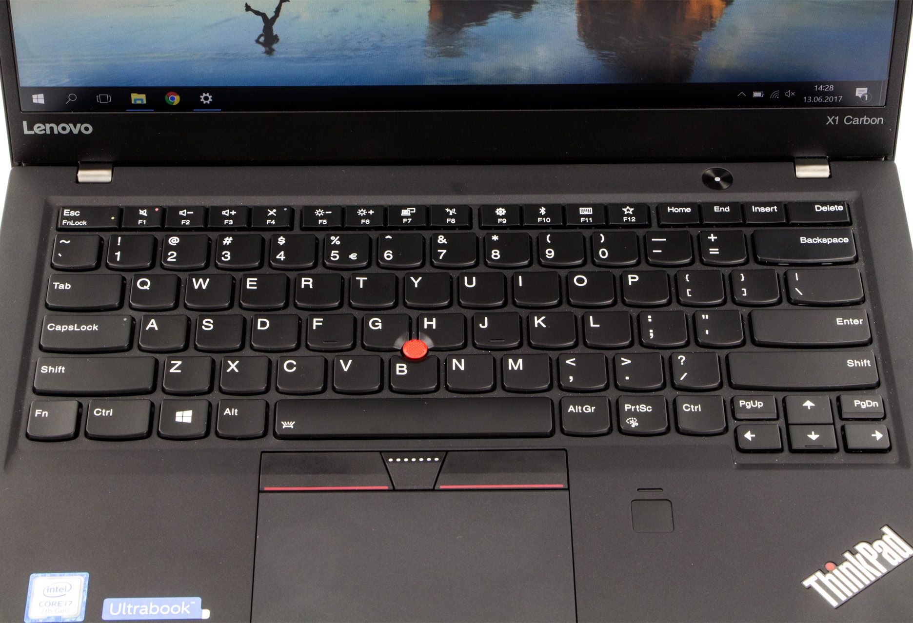 Lenovo ThinkPad X1 Carbon 5 klawiatura