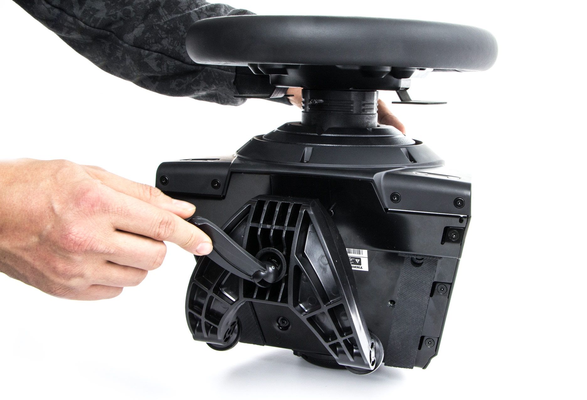 Thrustmaster T-GT - porządnie wykonane mocowanie do blatu stołu lub biurka