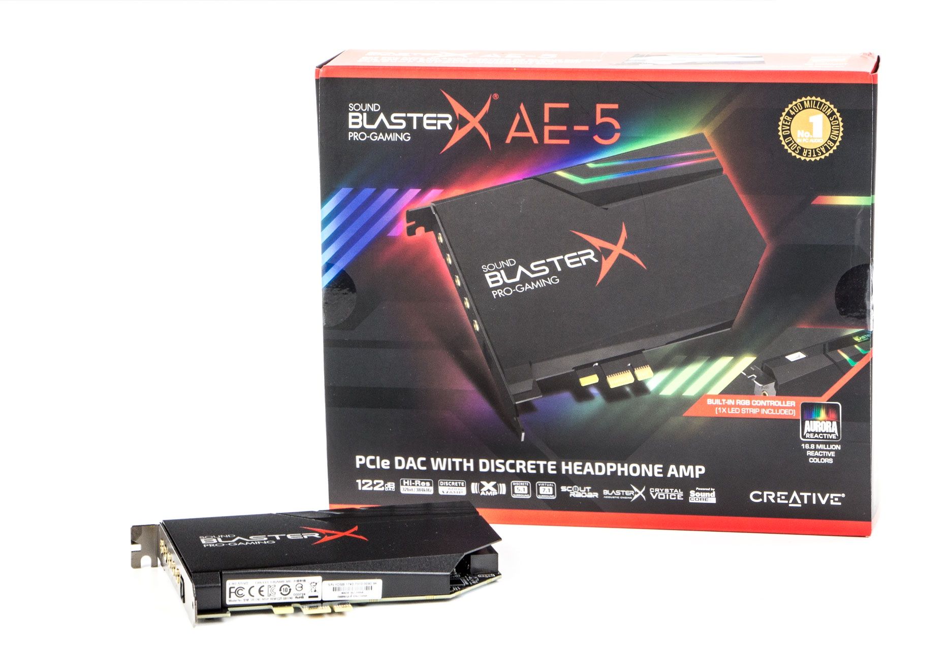 Creative Sound BlasterX AE-5 karta z pudełkiem