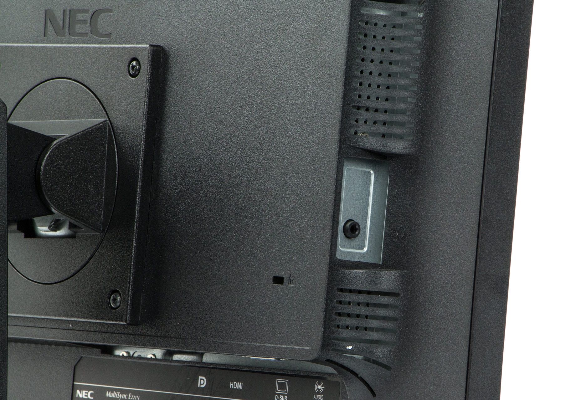NEC MultiSync E221N gniazdo słuchawkowe