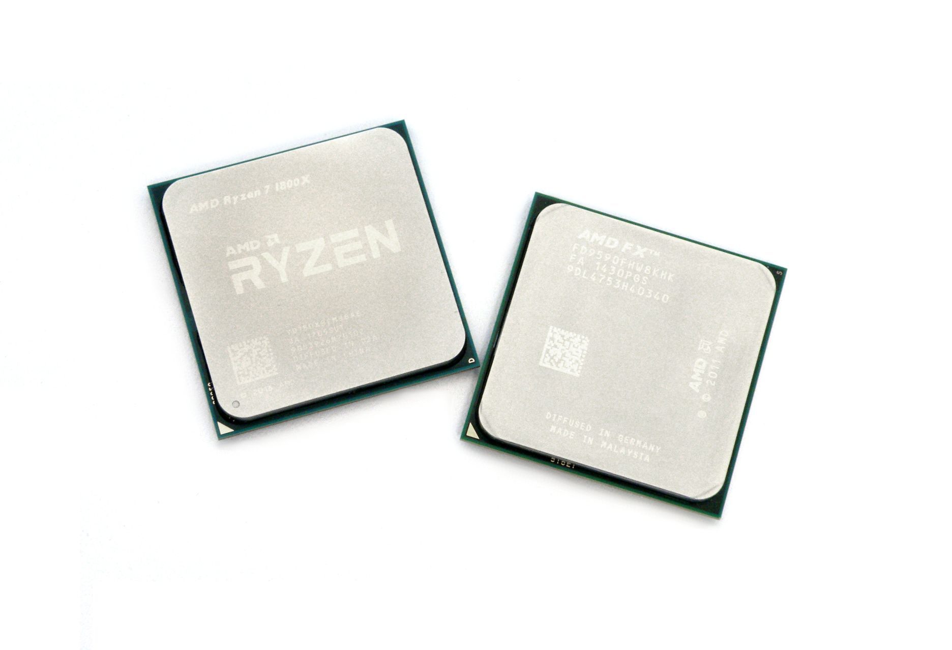 AMD Ryzen 7 1800X i AMD FX 9590