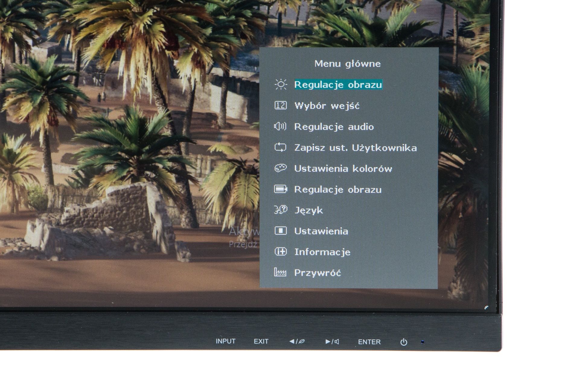 iiyama G-Master G2530HSU Black Hawk menu OSD