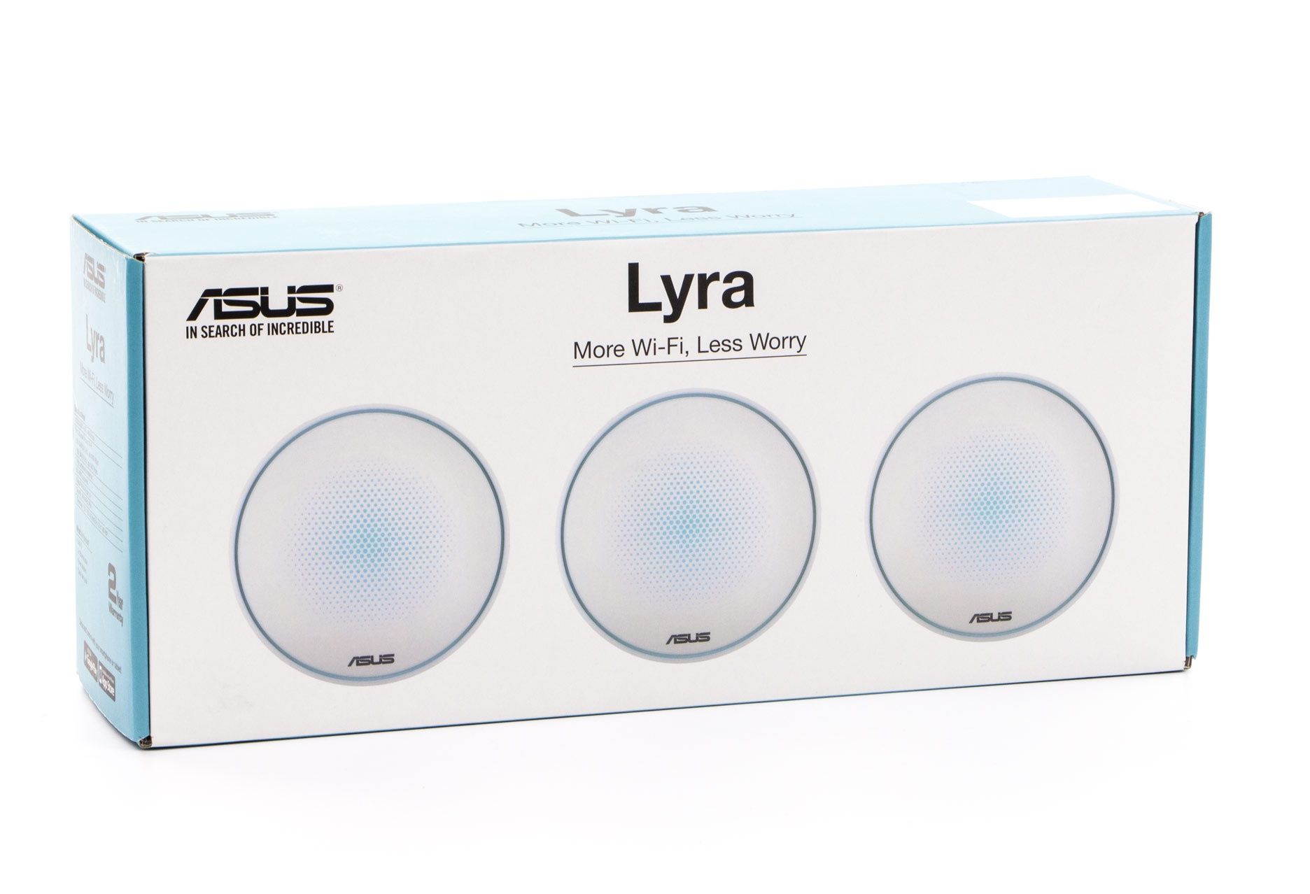 asus Lyra pudelko