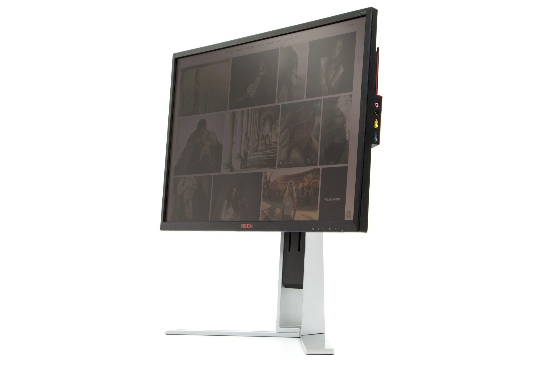 AOC AG271QX kąty widzenia