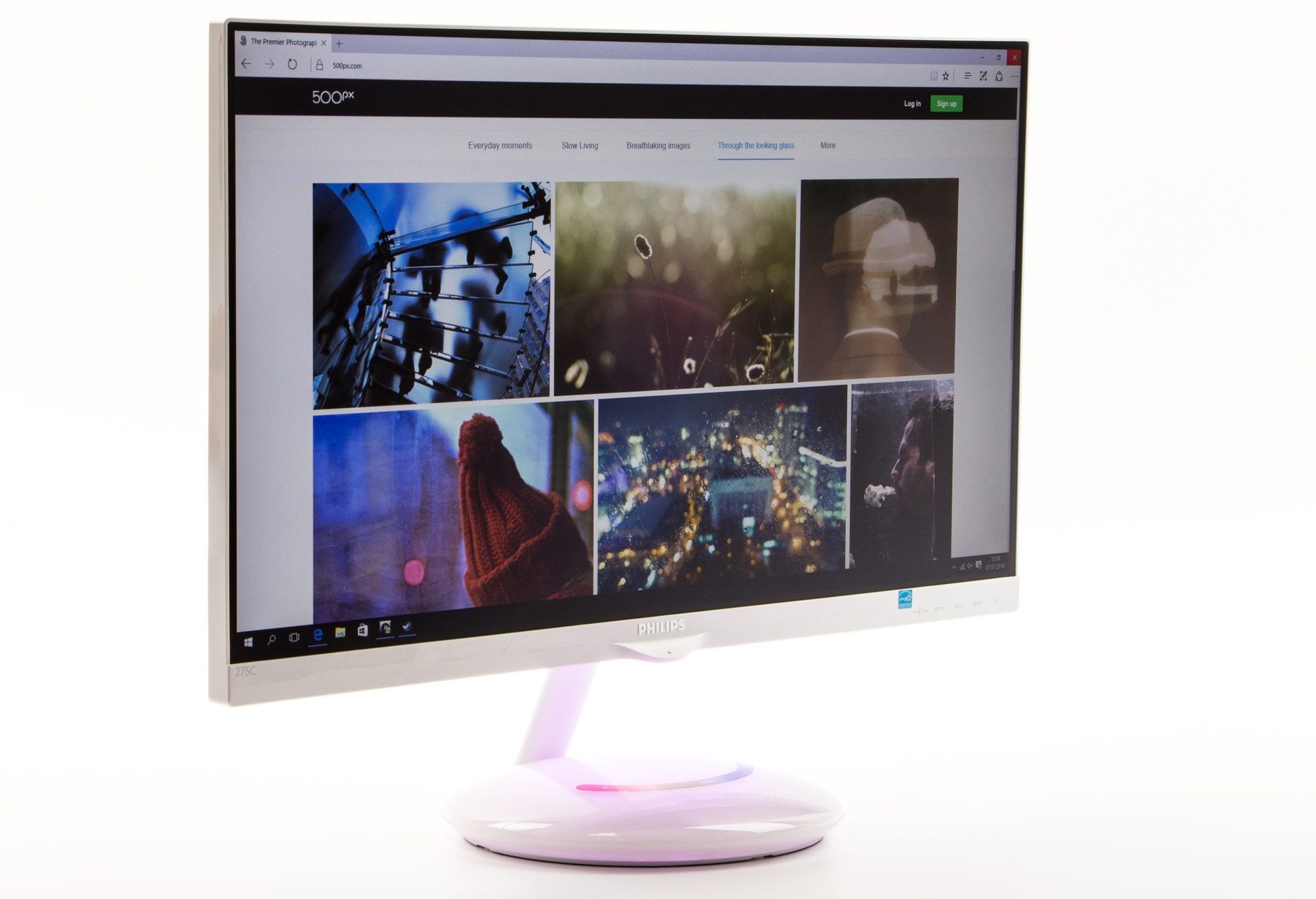 Philips 275C5QHGSW kąty widzenia