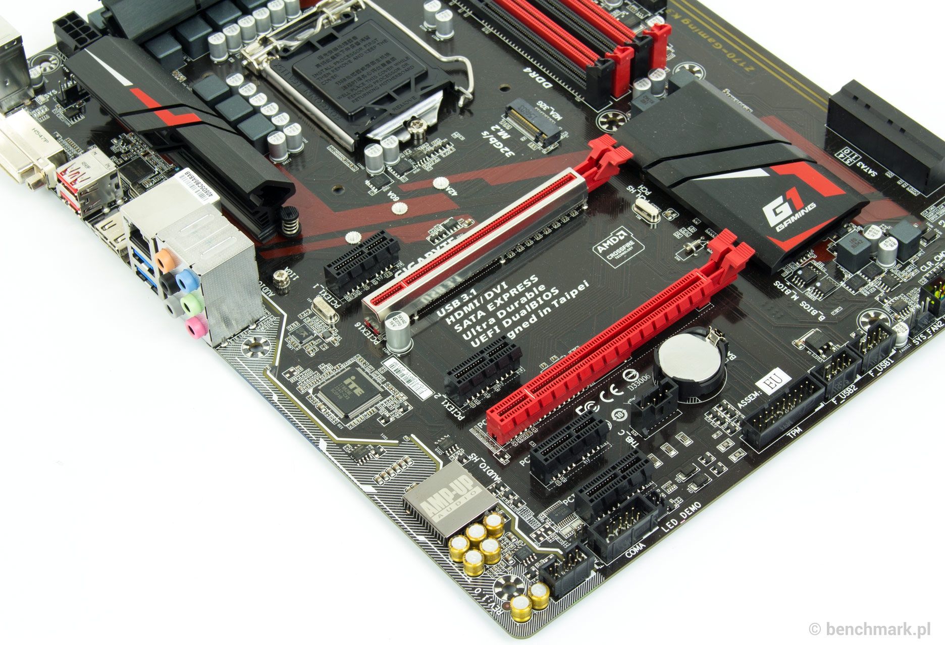 Gigabyte GA-Z170-Gaming K3 płyta główna sekcja audio