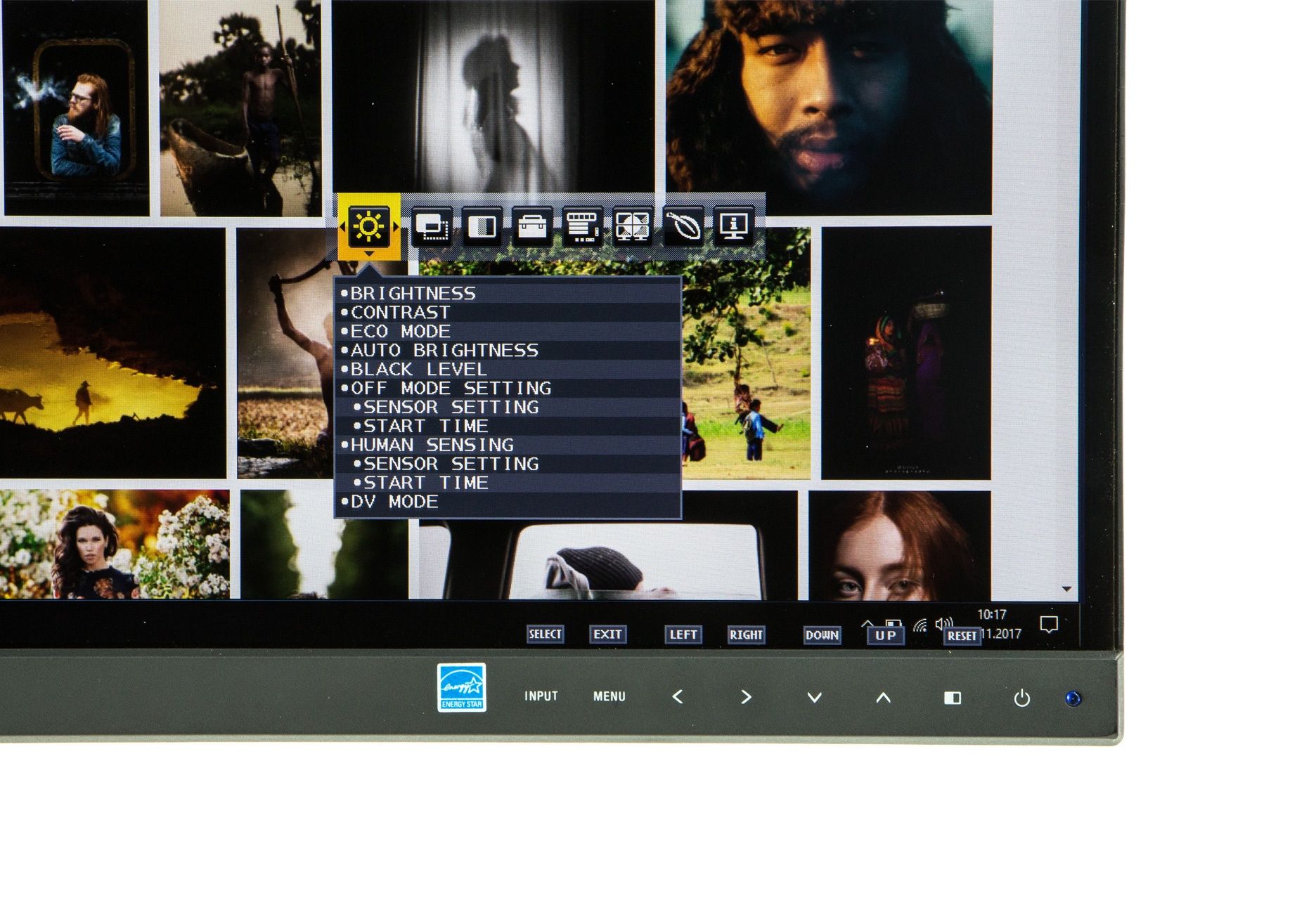 NEC MultiSync EX341R menu OSD