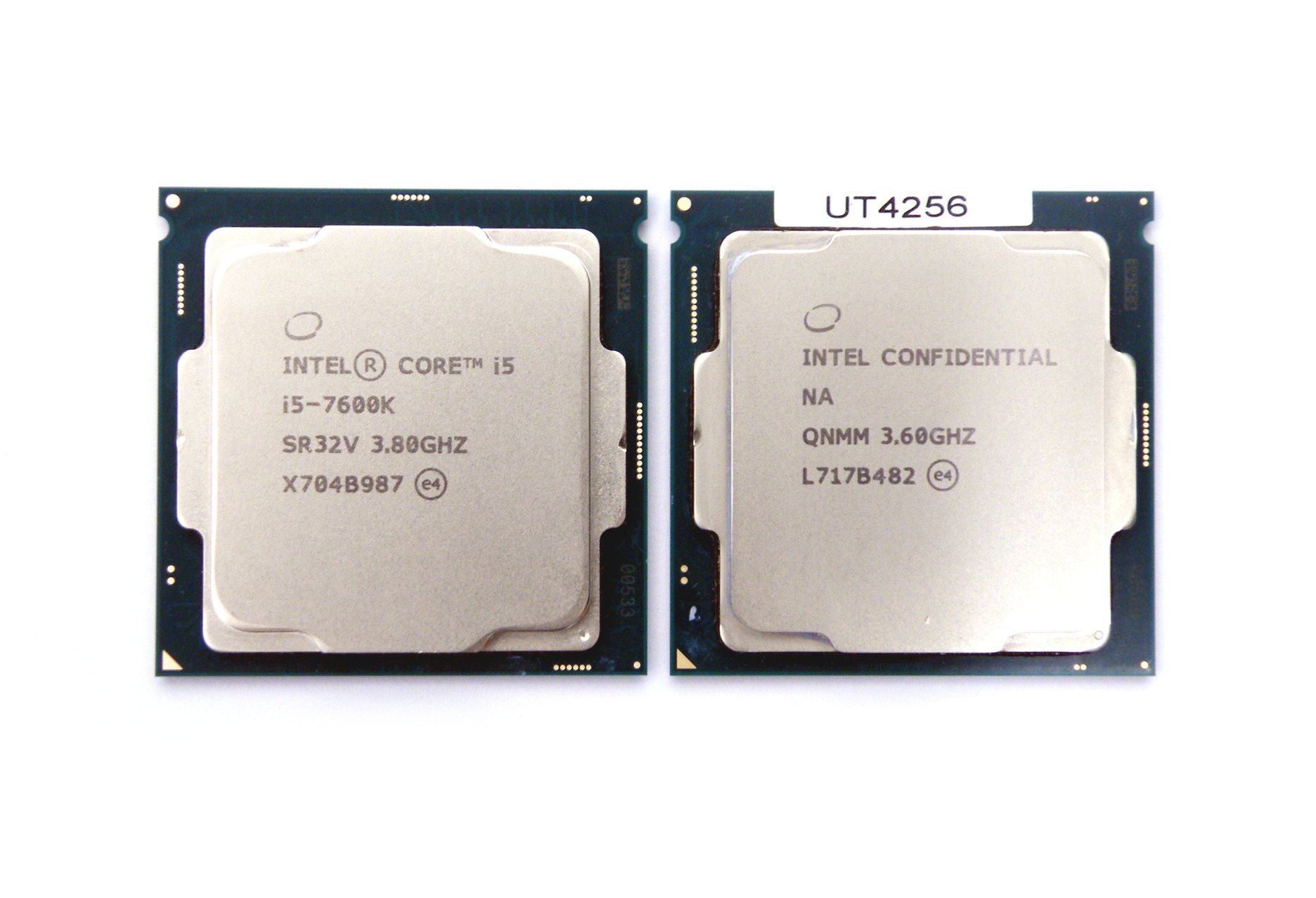Intel Core i5 7600K i Core i5-8600K