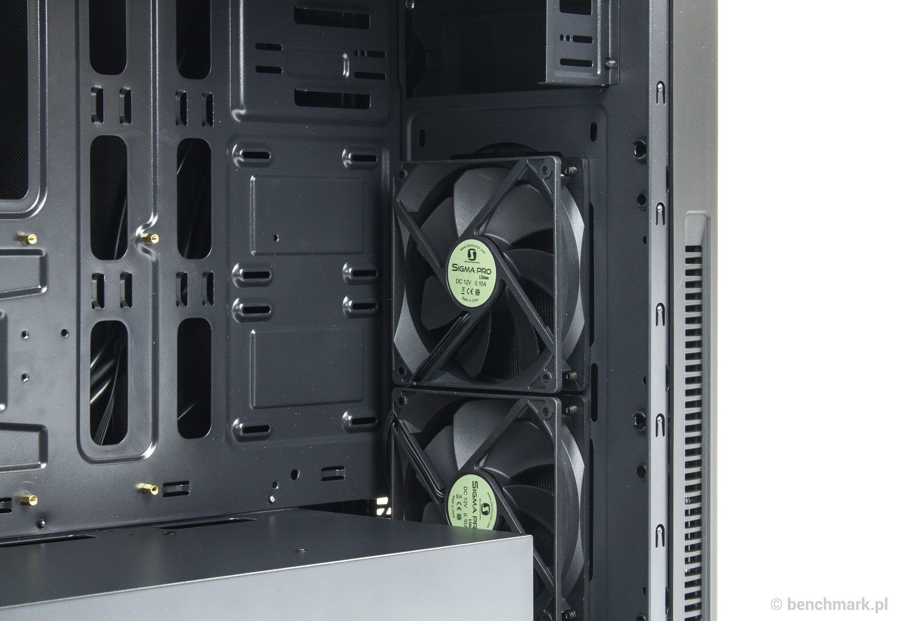 SilentiumPC Pax M70 Pure Black obudowa wnętrze