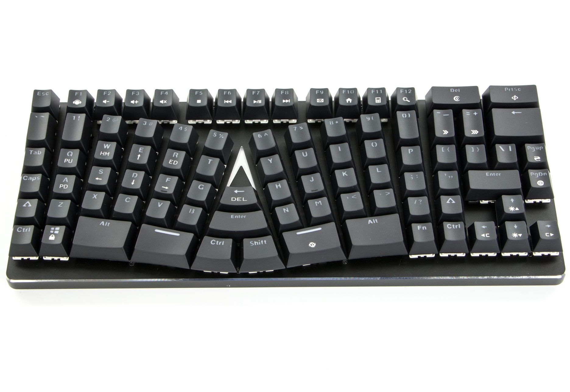 X-Bows Mechanical Ergonomic Keyboard - widok z góry