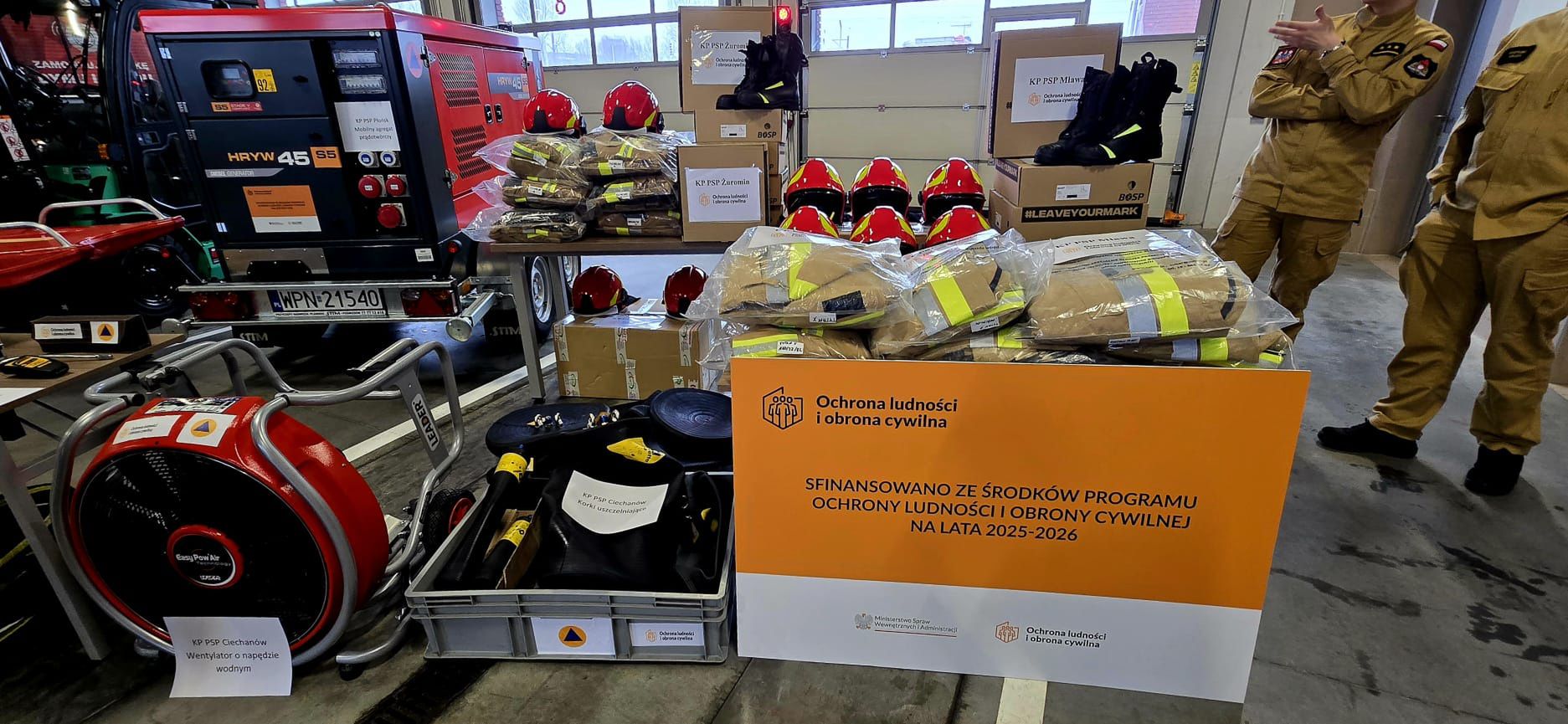 Przekazanie sprzętów 