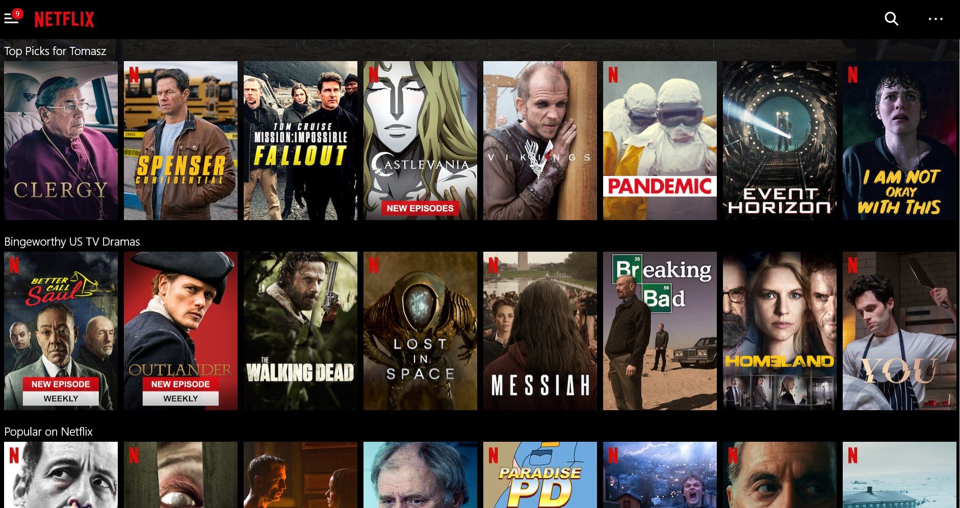 netflix app windows